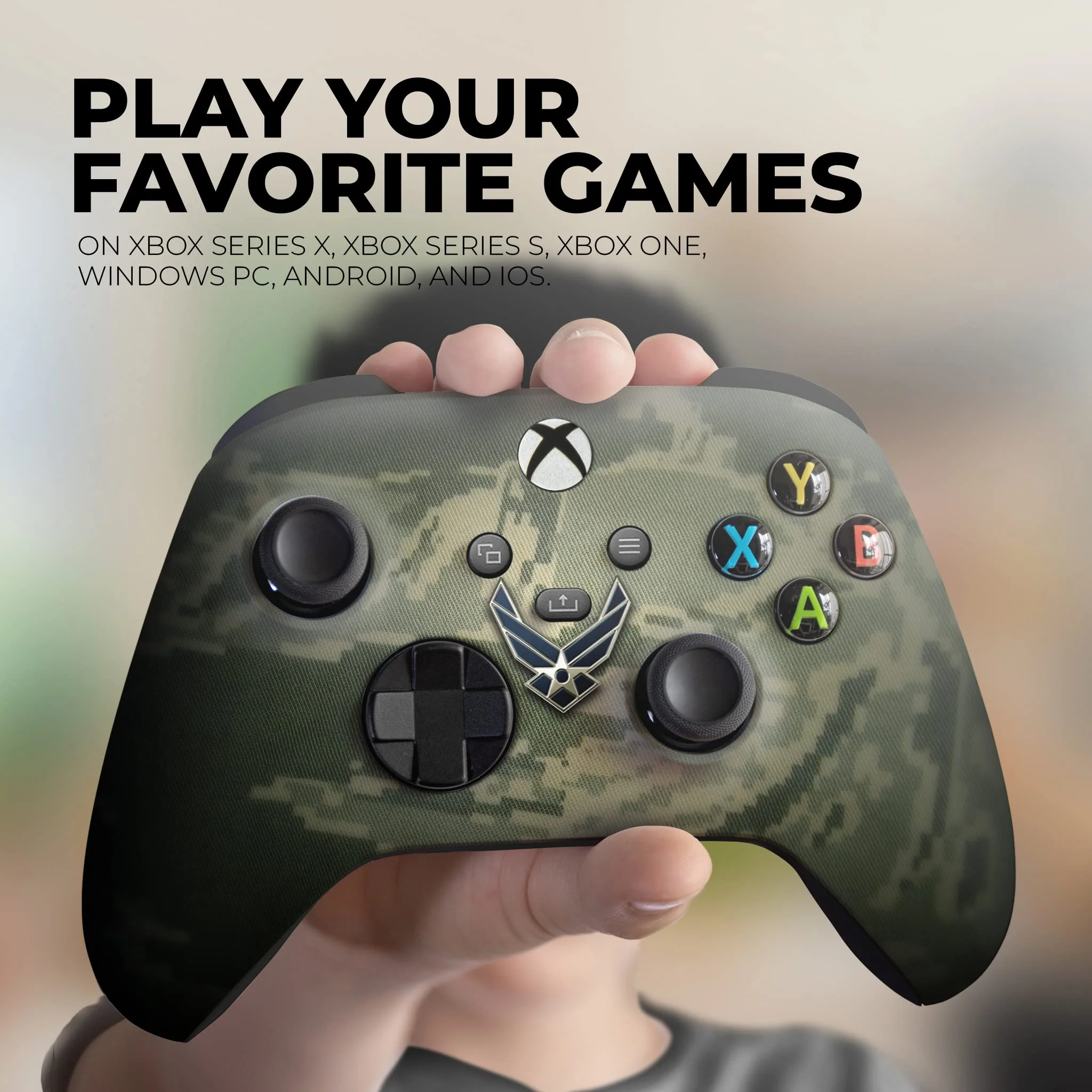 Dreamcontroller Wireless Xbox One Modded Controller Rangers Design, Compatible with Series X/S