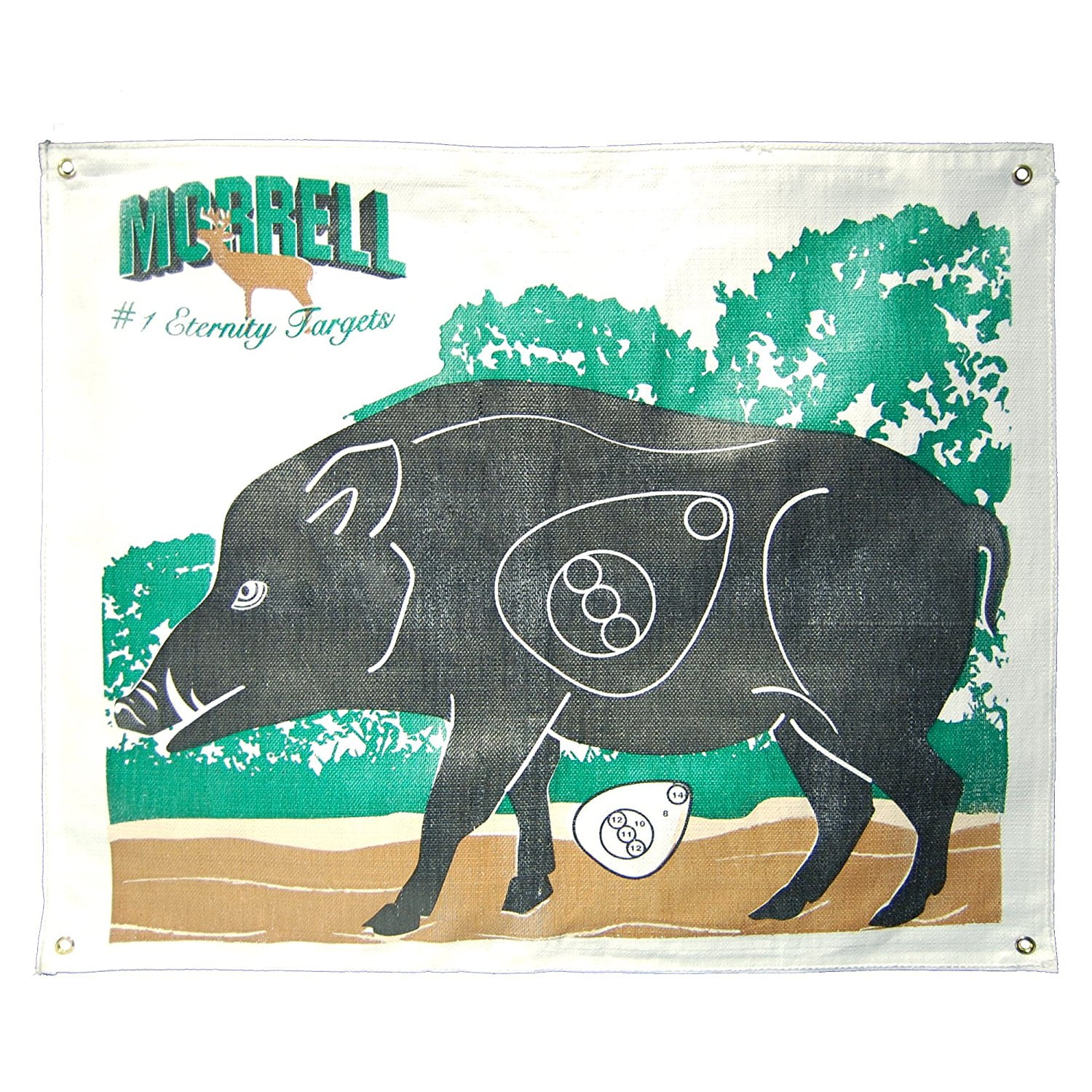 Morrell Polypropylene Archery Target Face, Hog