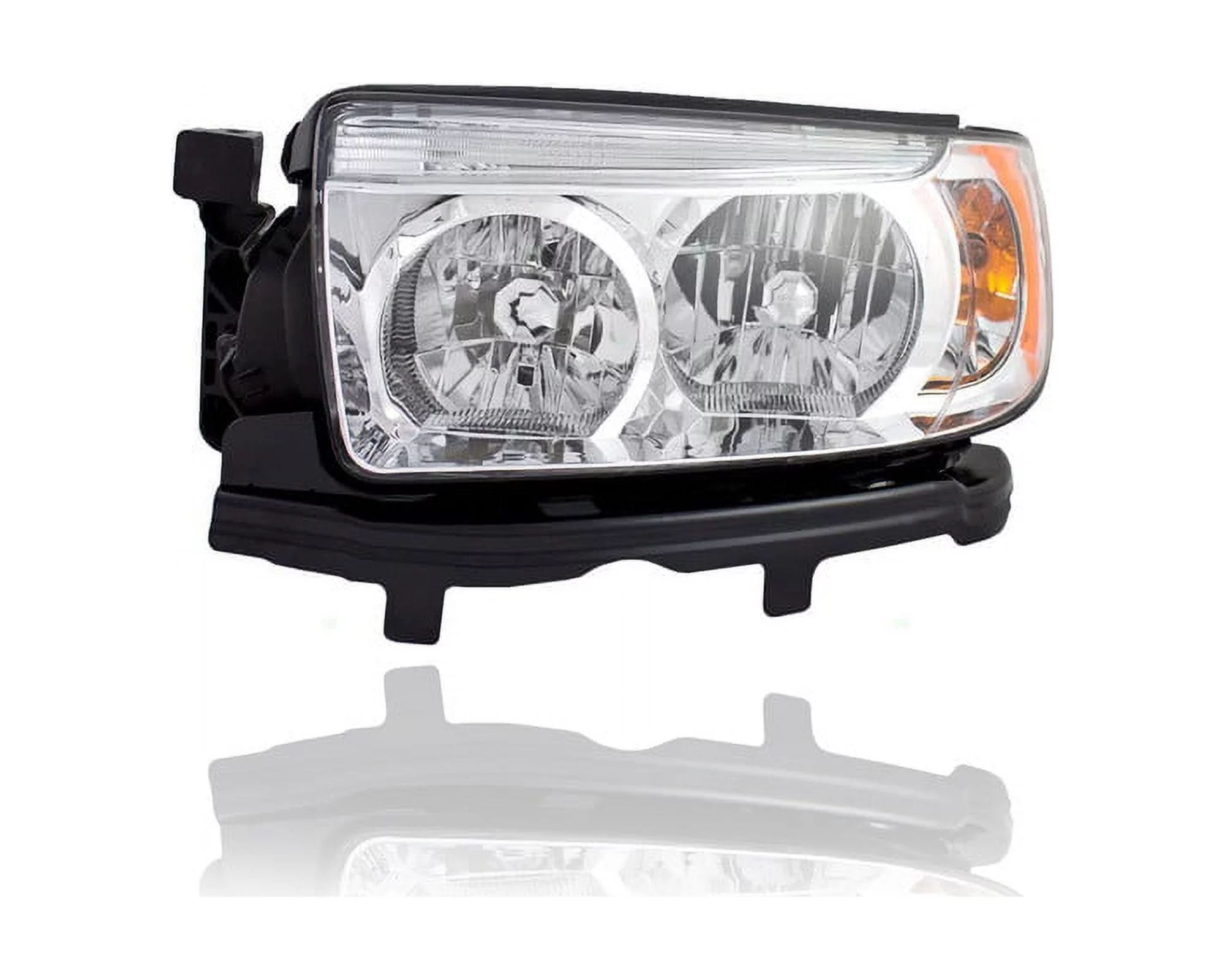 Headlight Assembly - Compatible/Replacement for '06-08 Subaru Forester, 07-08 Without Sport Package - Halogen - Left Hand - Driver - 84001SA471 - CAPA