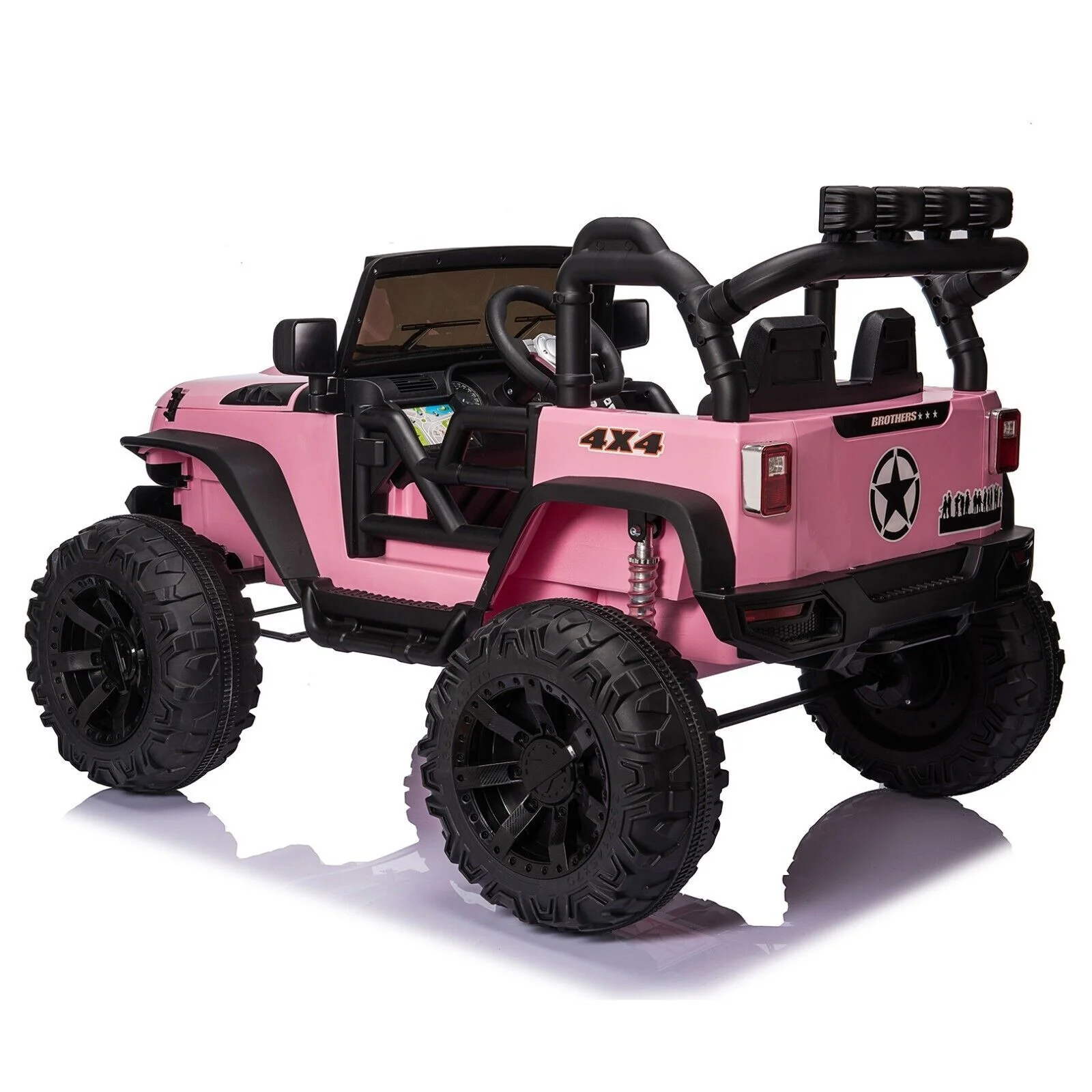 2-Seater Kids Electric Car with Parental Remote Control - 24V Ride-On Toy Truck