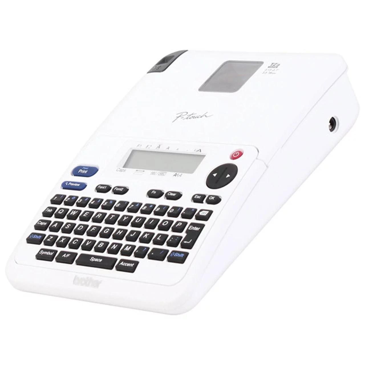 Brother P-Touch PT-2040W Labeler Maker White Bonus 2 Label Tapes & AC Adapter Home Office School Machine BJ8 65604