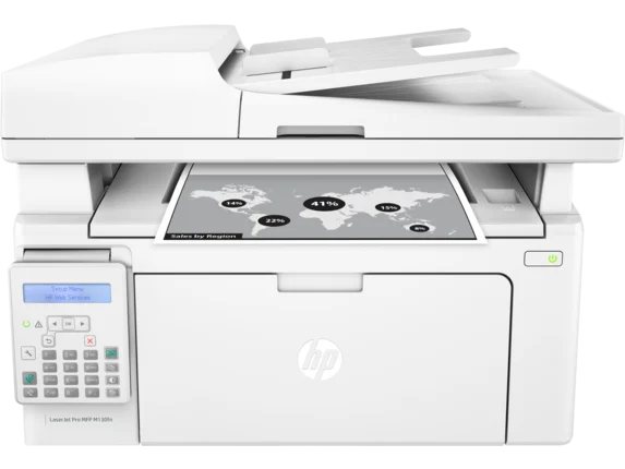 Restored HP LaserJet Pro MFP Printer M130fn G3Q59A (Refurbished)