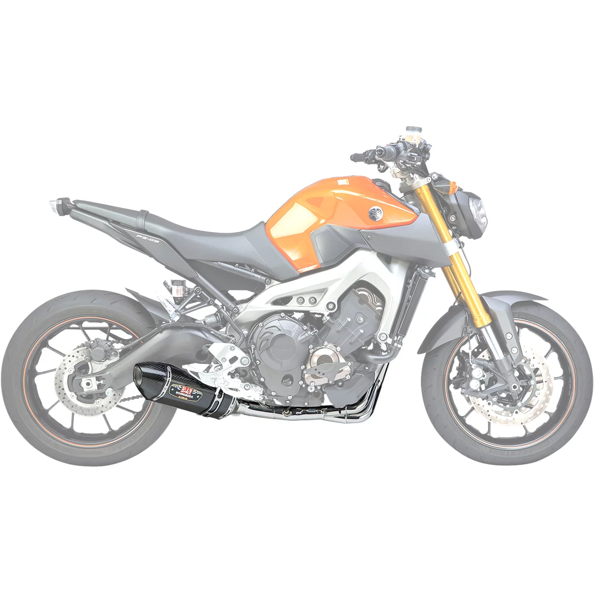 Yoshimura R-77 Race Carbon Muffler/Stainless Steel Exhaust System (1160000221)