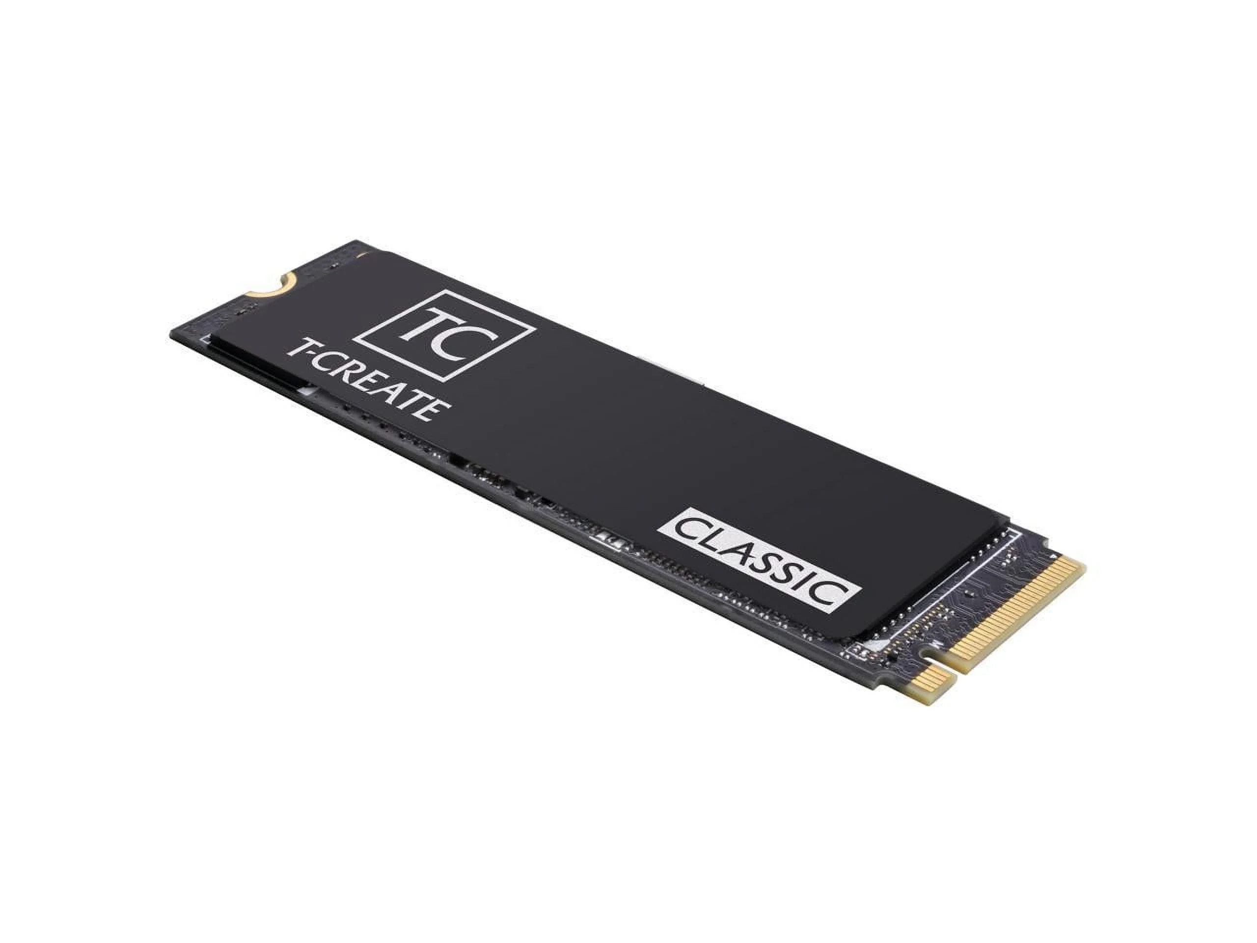 Team Group T-Create Classic M.2 2280 2TB PCIe Gen4x4 with NVMe 3D NAND TLC Internal Solid State Drive (SSD) TM8FPM002T0C329