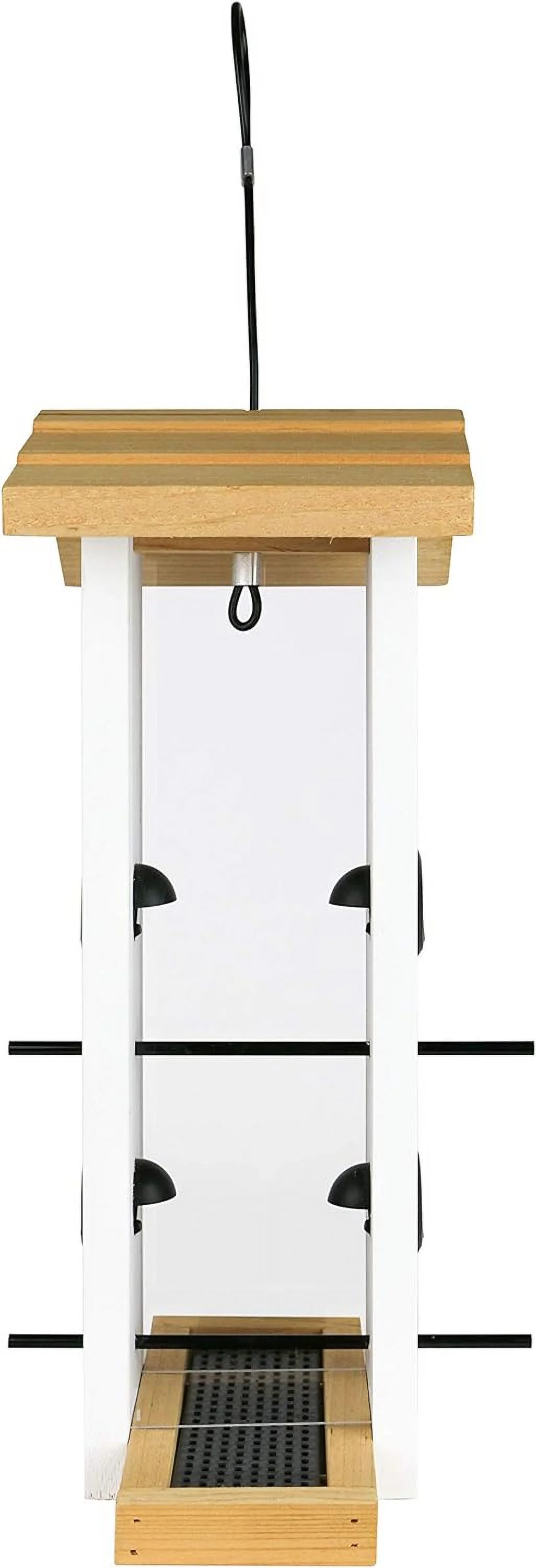 Farmhouse Vertical Feeder, White