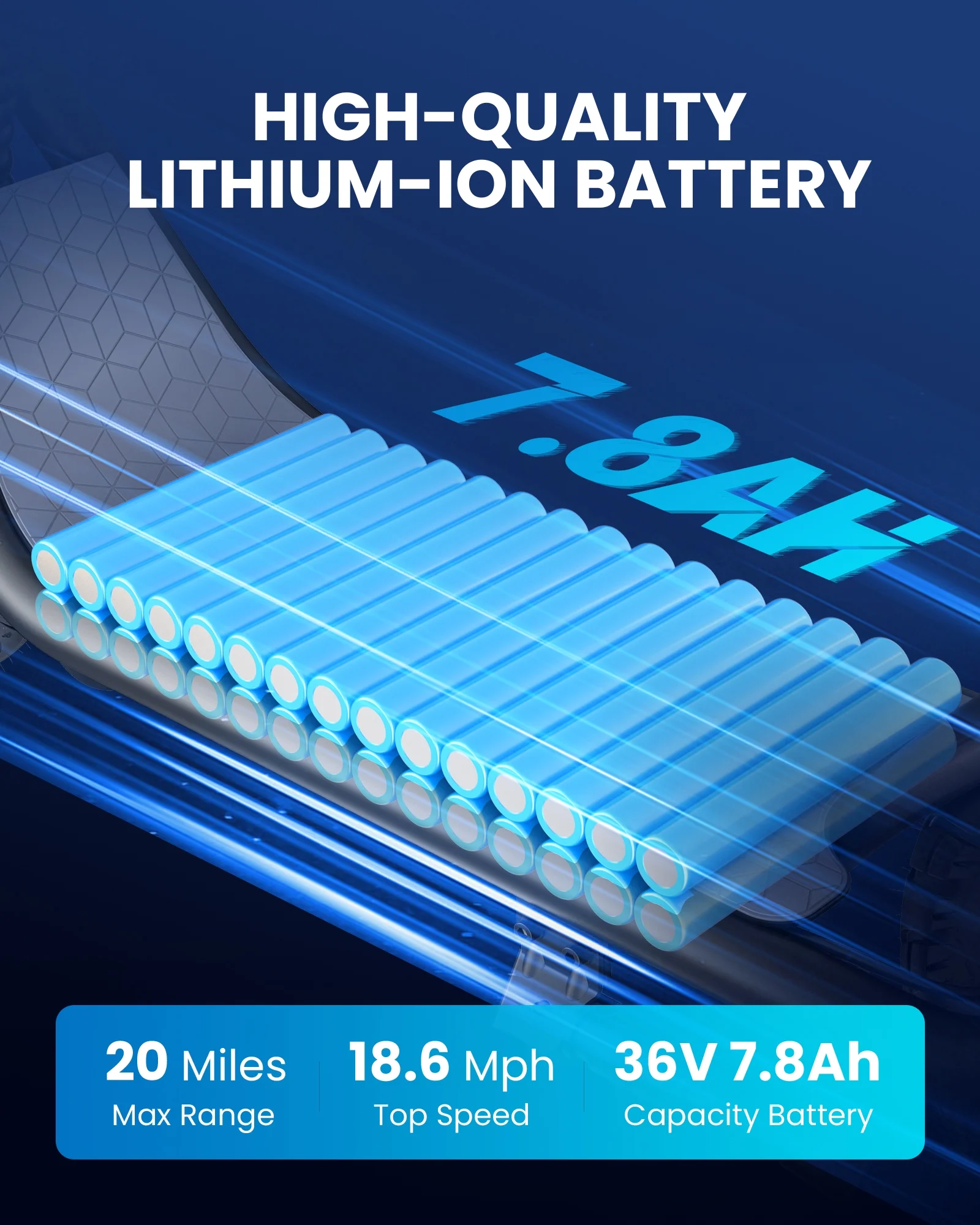 Athletgo X2 550W Electric Scooter with Rear Basket, 12'' Commuter Electric-Black