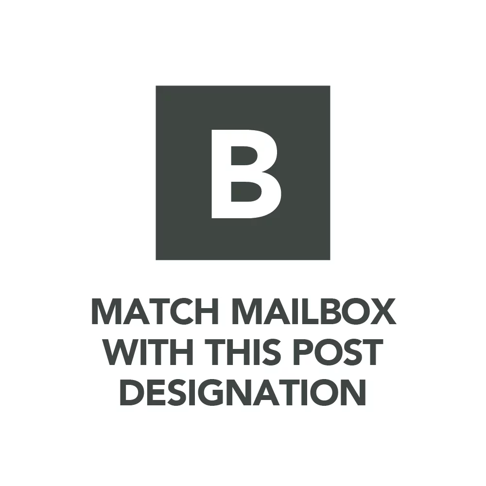 Architectural Mailboxes Edwards Large, Steel, Post Mount Mailbox, Black, Model #EM160BAM