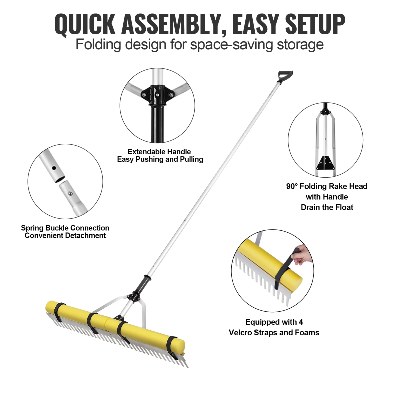 BENTISM Landscape Rake 36