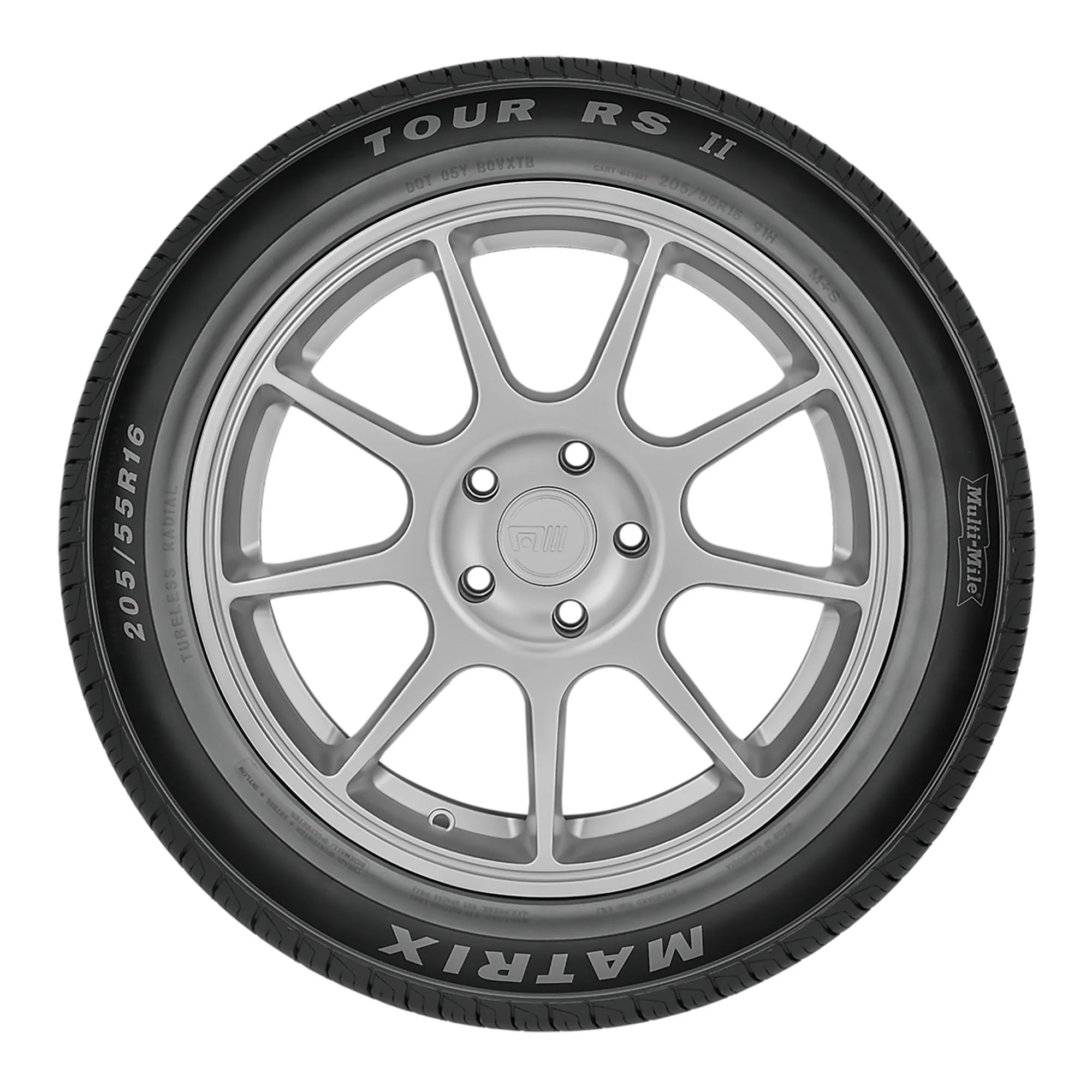 Multi-Mile Matrix Tour RS II All Season 225/45R18 95W XL Passenger Tire