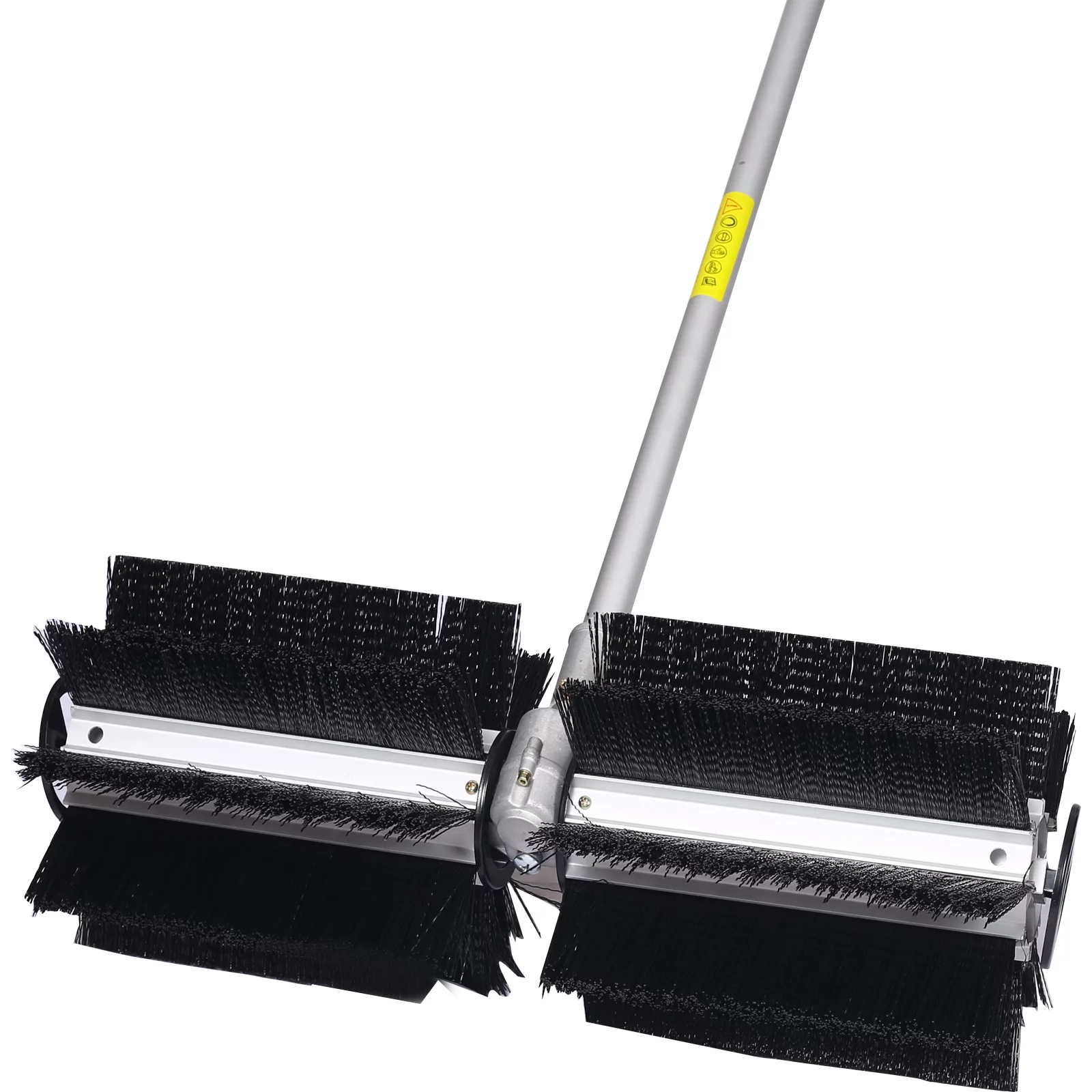DFITO Snow Sweeper Gasoline Powered Broom Sweeper,52CCc 2 Stroke, Broom Brush 24x9