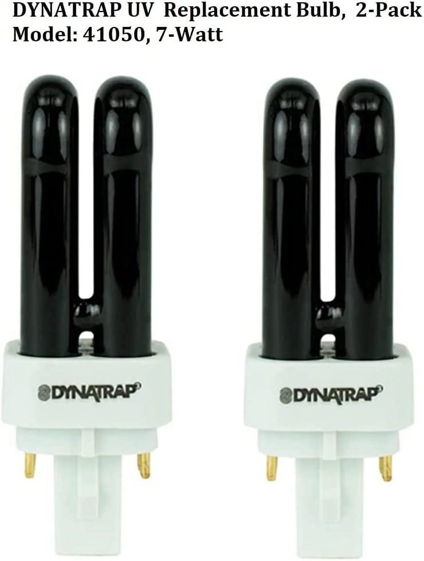 DynaTrap 41050 Replacement UV Bulbs for DT250IN, DT1100, DT1210 Insect Traps Pack of 2, Total of 2 Bulbs