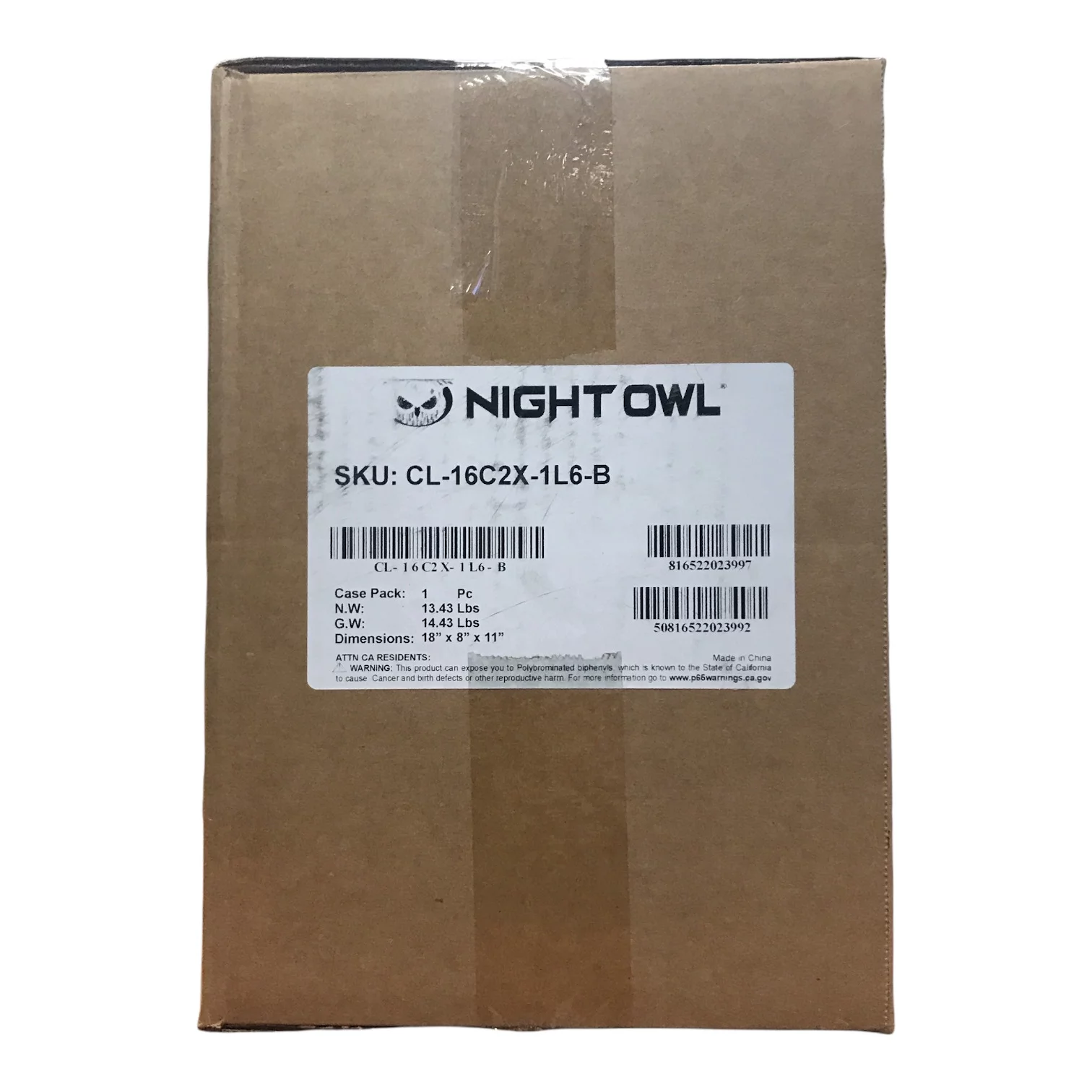 Night Owl Expandable 16 Channel Wired DVR with 6 Wired Cameras and 1TB Storage