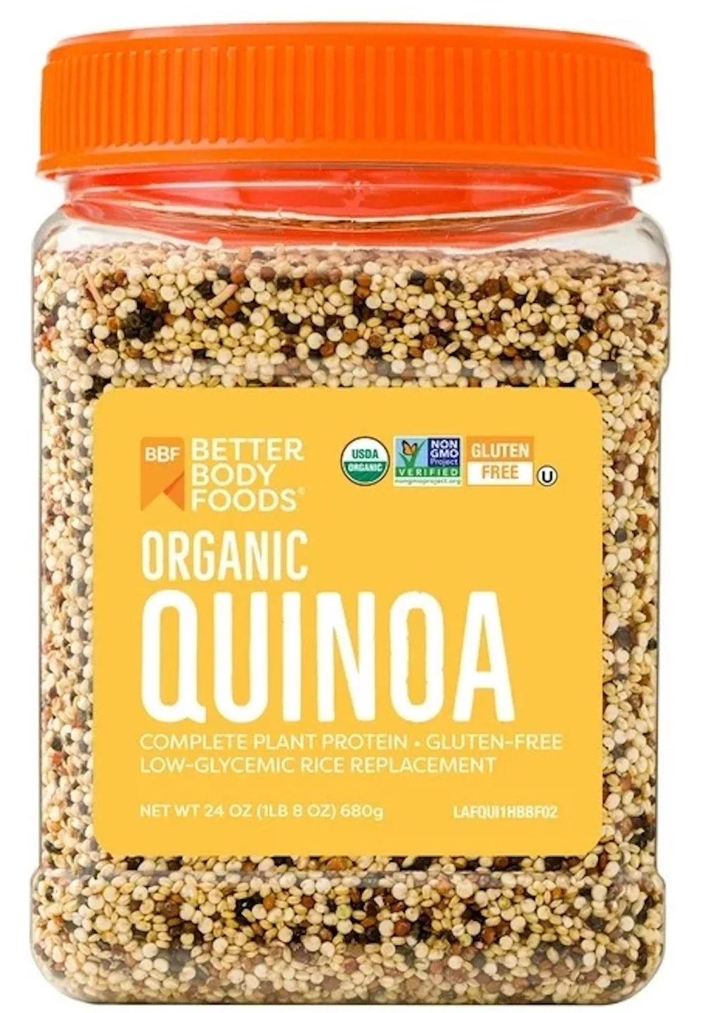 BetterBody Foods Organic Quinoa Medley, 1.5 Pound (Pack of 3)