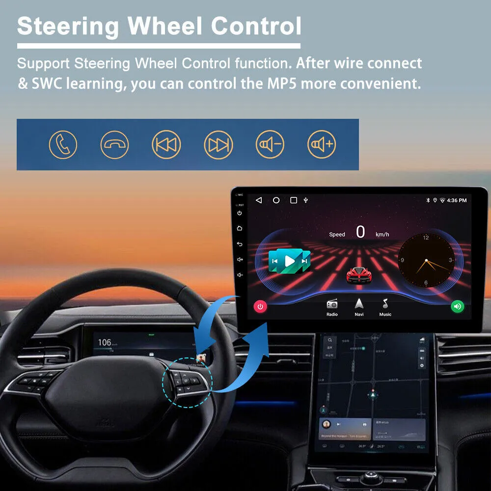 For 2013-2018 Dodge Ram 1500 2500 3500 Android 13 Carplay Car Stereo Radio GPS