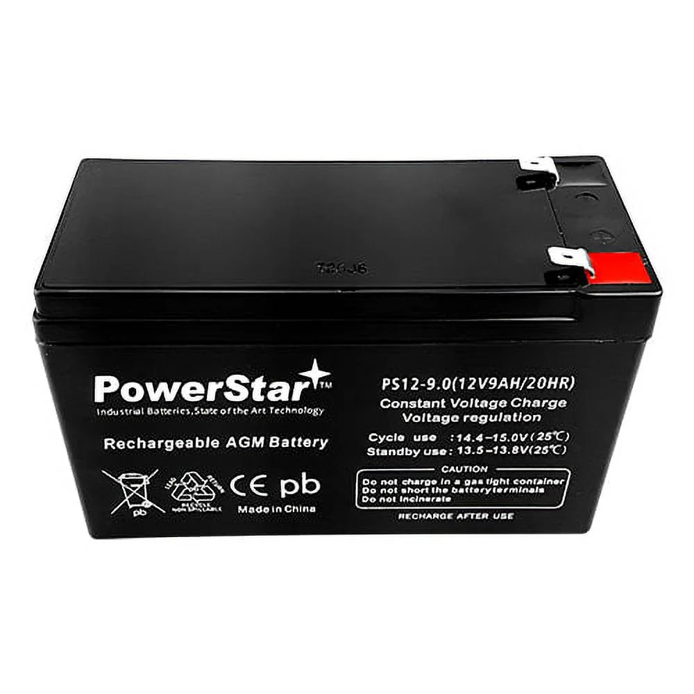 12 Volt 9 Amp Hour Modified Power Wheels battery by PowerStar