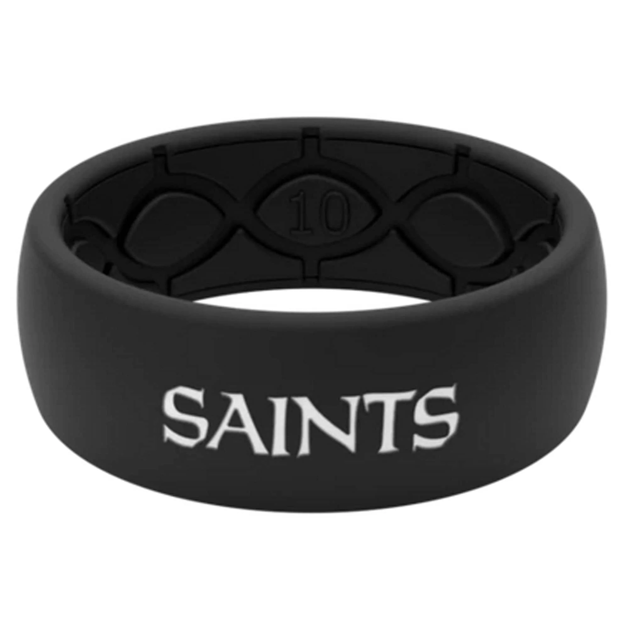 Men's Groove Life Black New Orleans Saints Original Ring