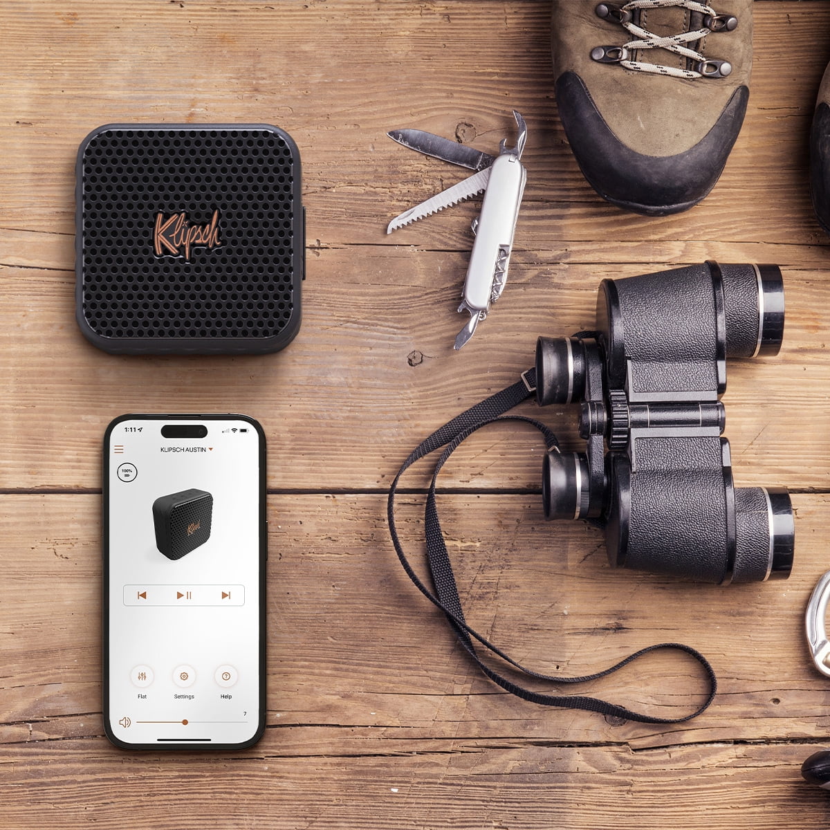 Klipsch Austin Ultra-Portable Waterproof Bluetooth Speaker