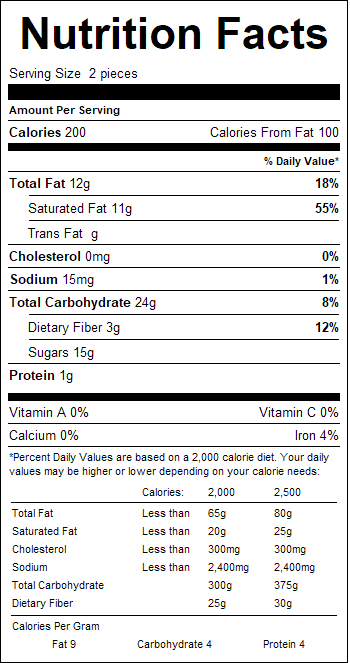 Beulah's Rainbow Coconut Strips 1 Pound Package, 20 Pieces of Candy, Unwrapped Coconut Candy Bars