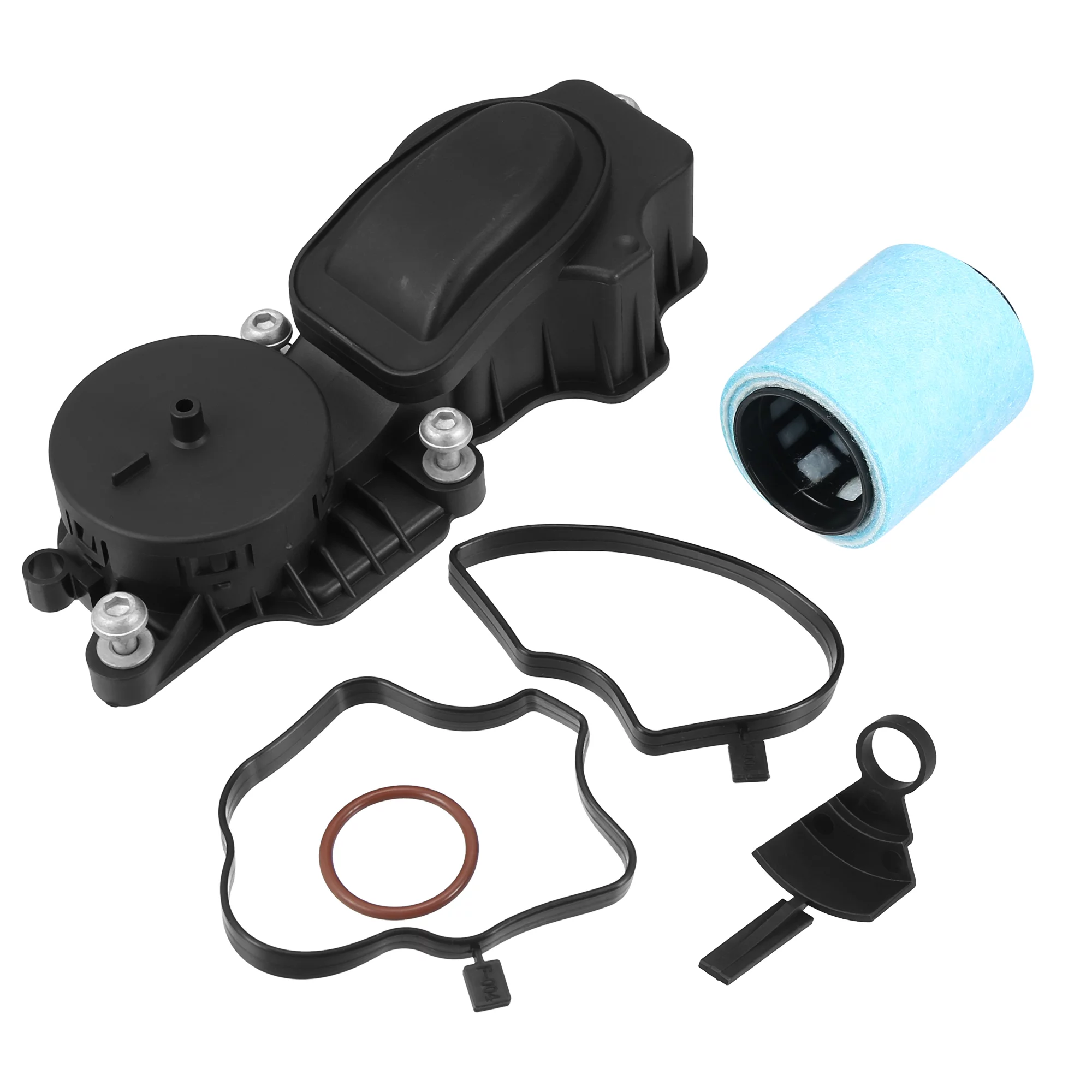 11127793163 PVC Engine Crankcase Vent Valve Oil Water Separator Set for BMW 3 5 7 X5 Series E46 E38 E39 E53 1997-2003