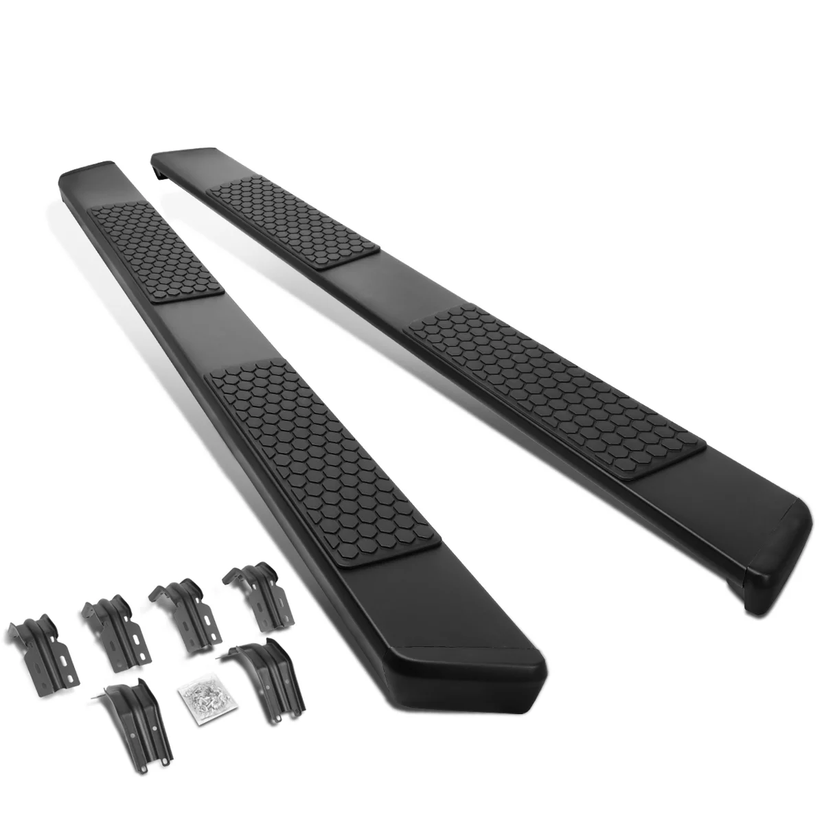 DNA Motoring STEPB-ZTL-8241-SSBK For 1999 to 2016 Ford F-250/F-350/-F450/F-550 Super Duty Crew Cab 5