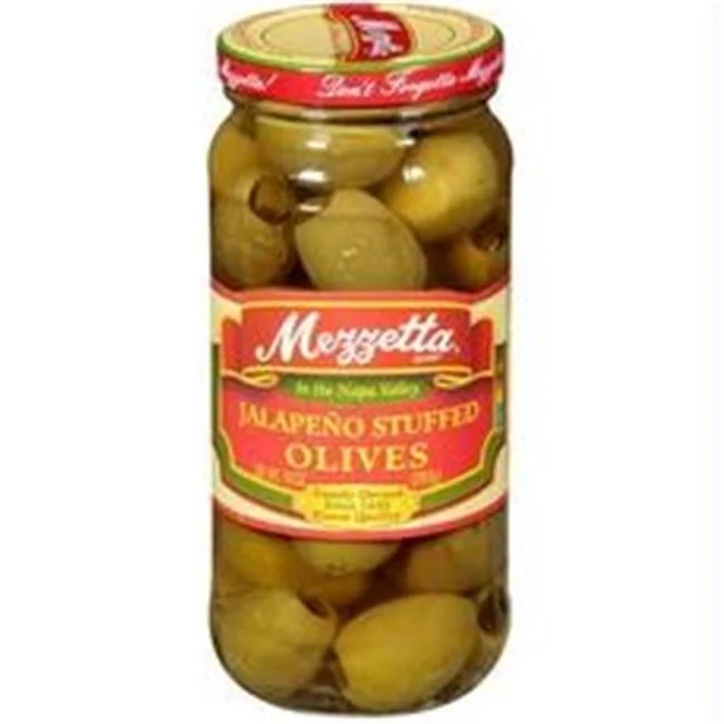 Mezzetta  Jalapeno Stuffed Olives 6x10oz