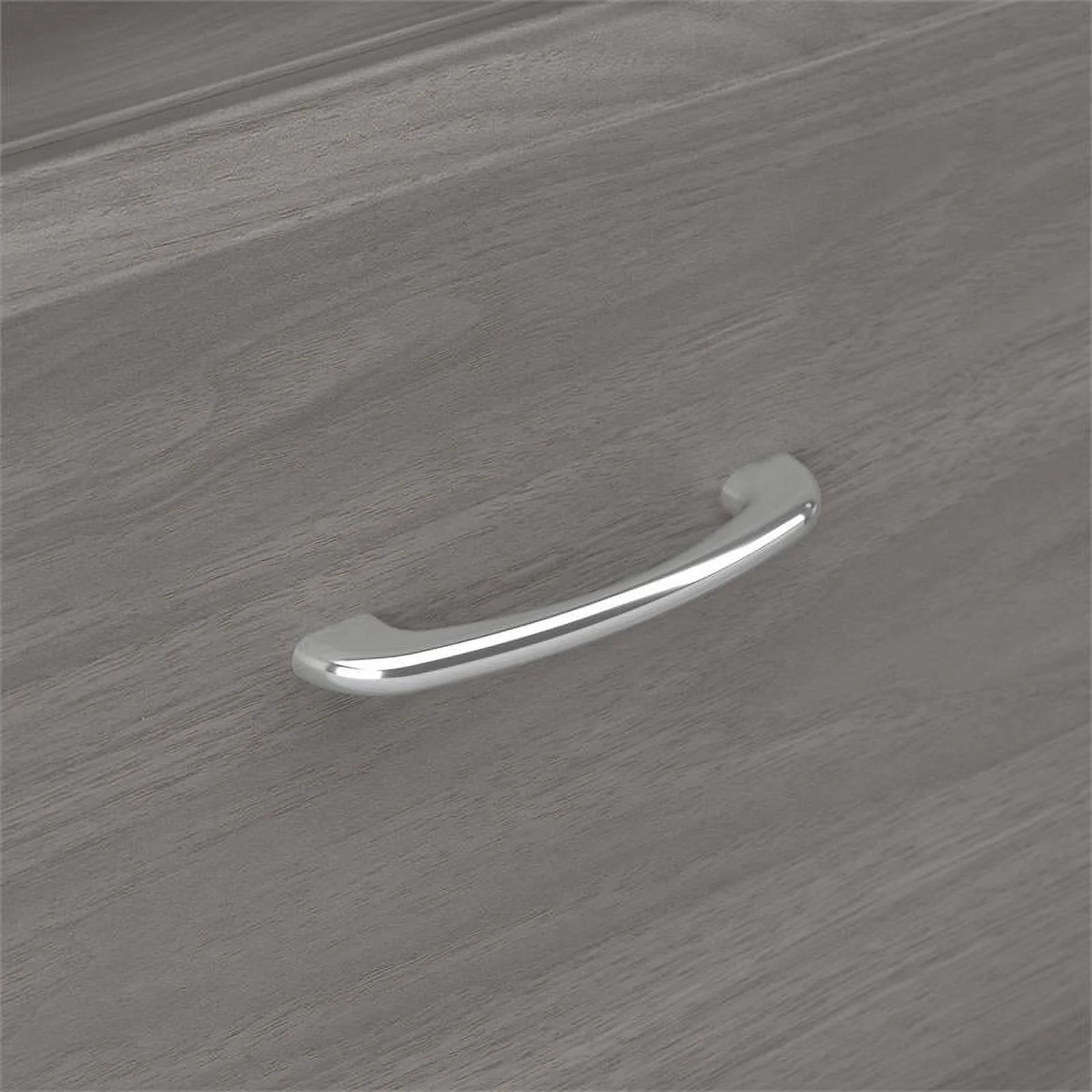 Home Square 2 Piece Engineered Wood Filing Cabinet Set in Modern Gray