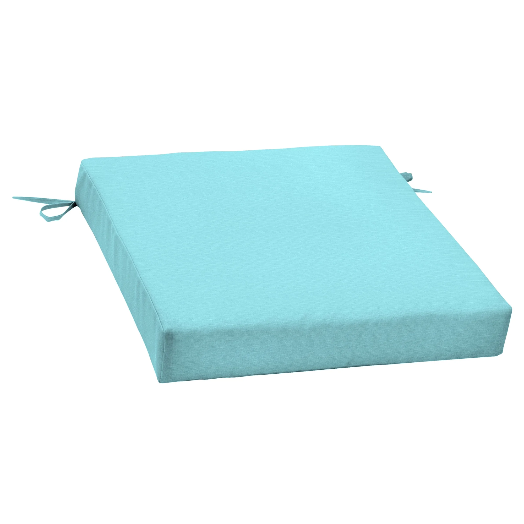 Better Homes & Gardens Teal 21 x 21 in. Outdoor Dining Seat Cushion with EnviroGuard