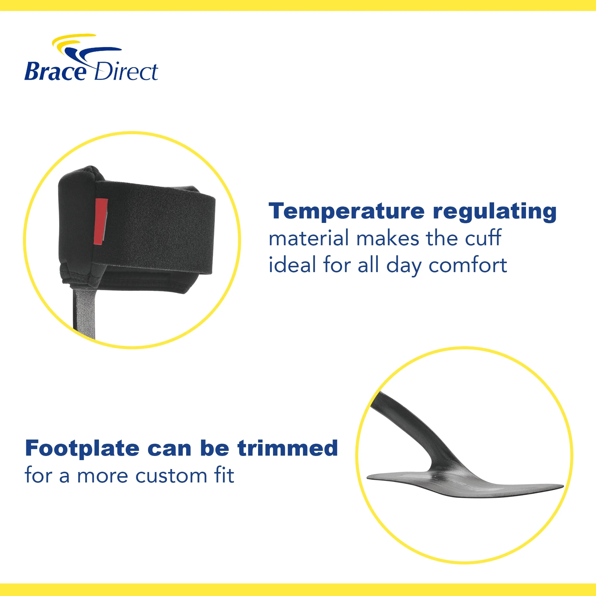 WalkOn Trimmable AFO PDAC L1951 By Brace Direct