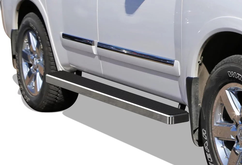 APS iBoard Running Boards 5 inches Compatible with Nissan Armada 2004-2016 (Nerf Bars Side Steps Side Bars)