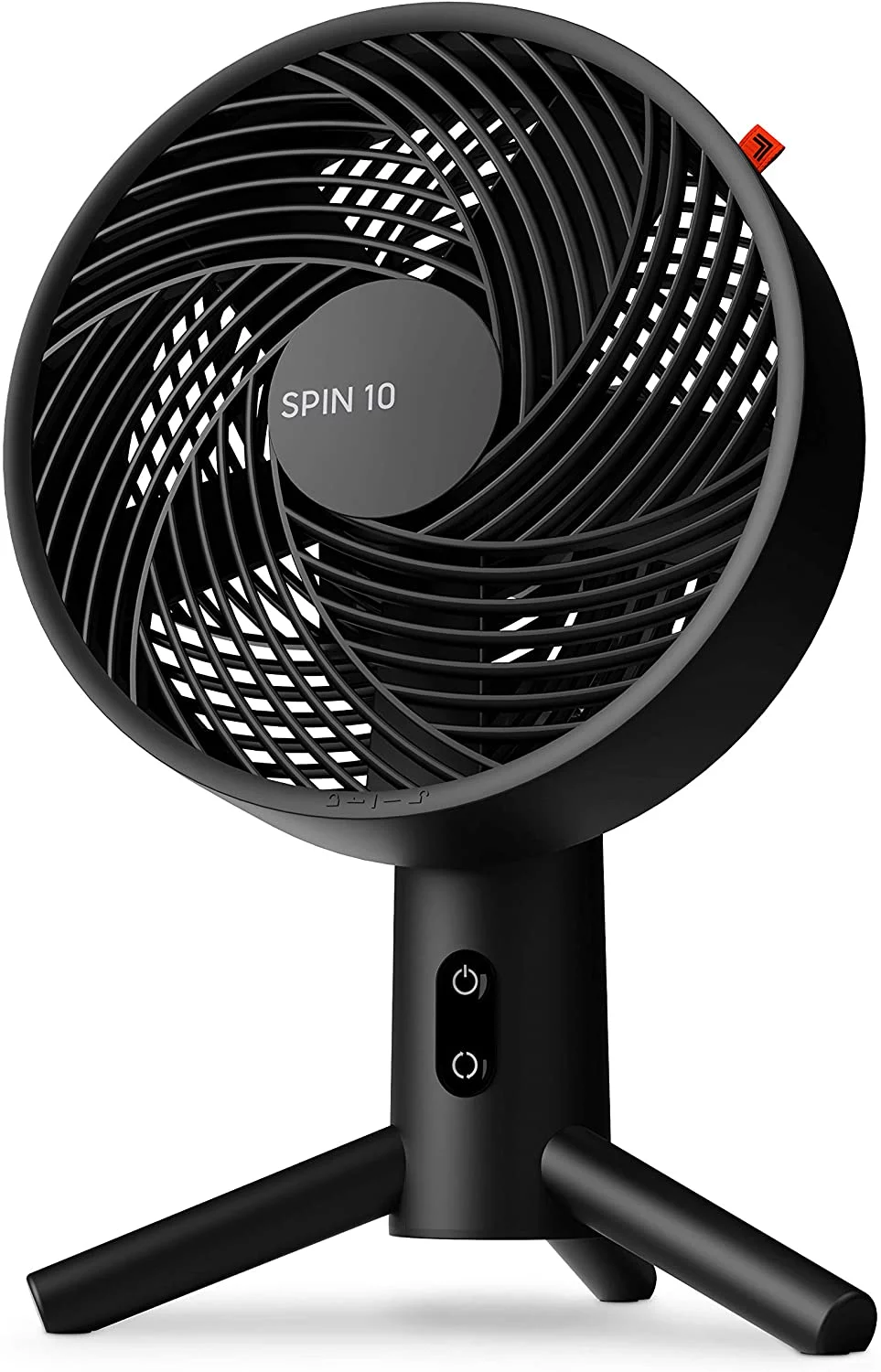 Sharper Image SPIN 10 Oscillating Desktop Fan, 15.5