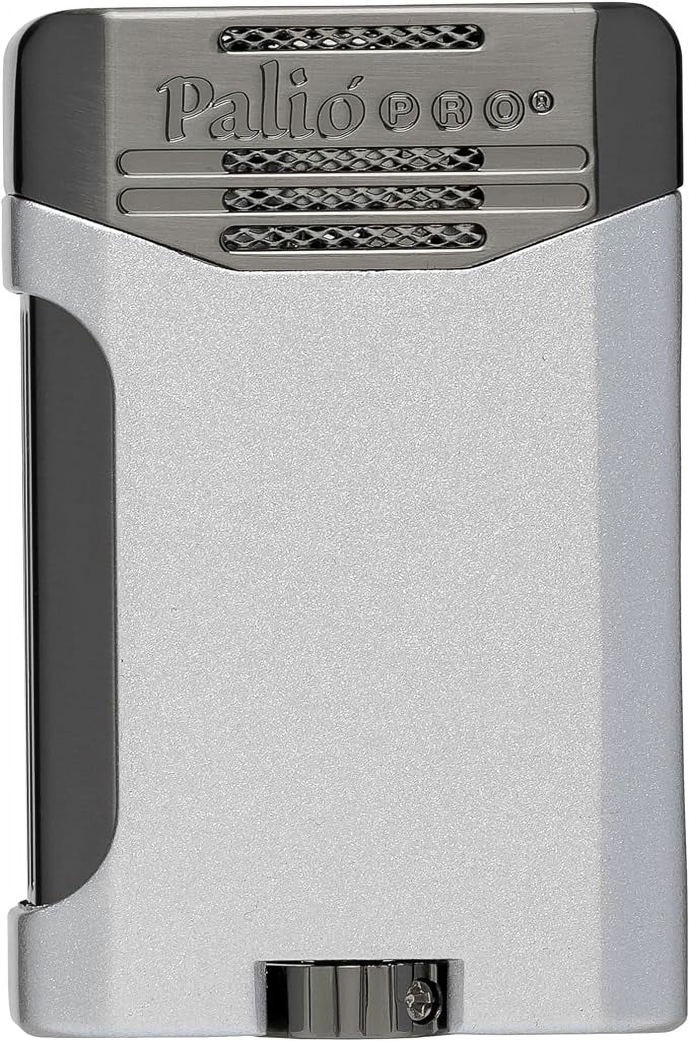 PALIO® Pro Line, Antares Doublejet Torch Lighter, Silver