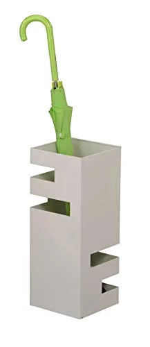 Kings Brand Furniture - Derain Square Umbrella Holder, Umbrella Stand Rack, White