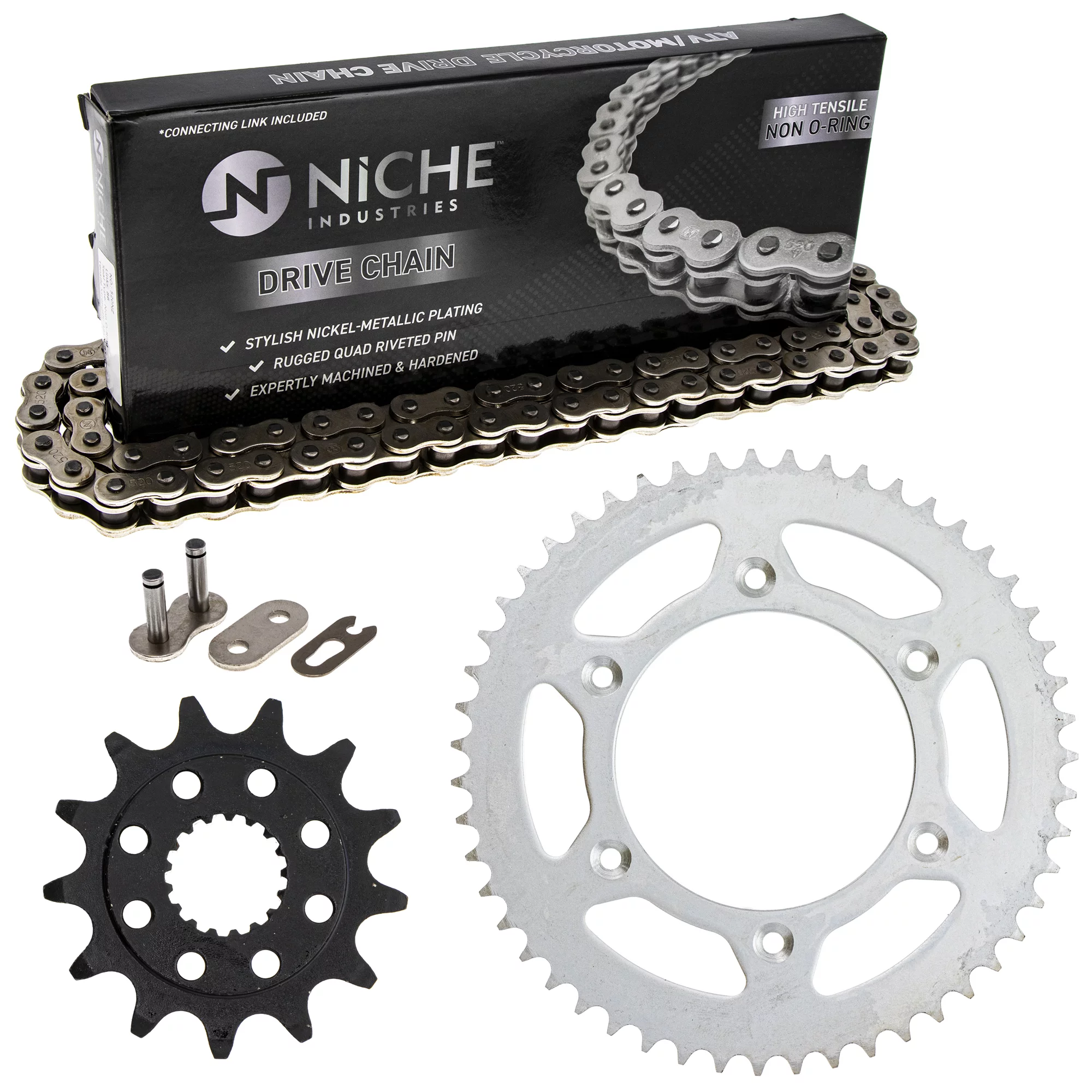 Niche Sprocket Chain Set for Honda CRF450X 13/51T 520 Motorcycle MK1003609
