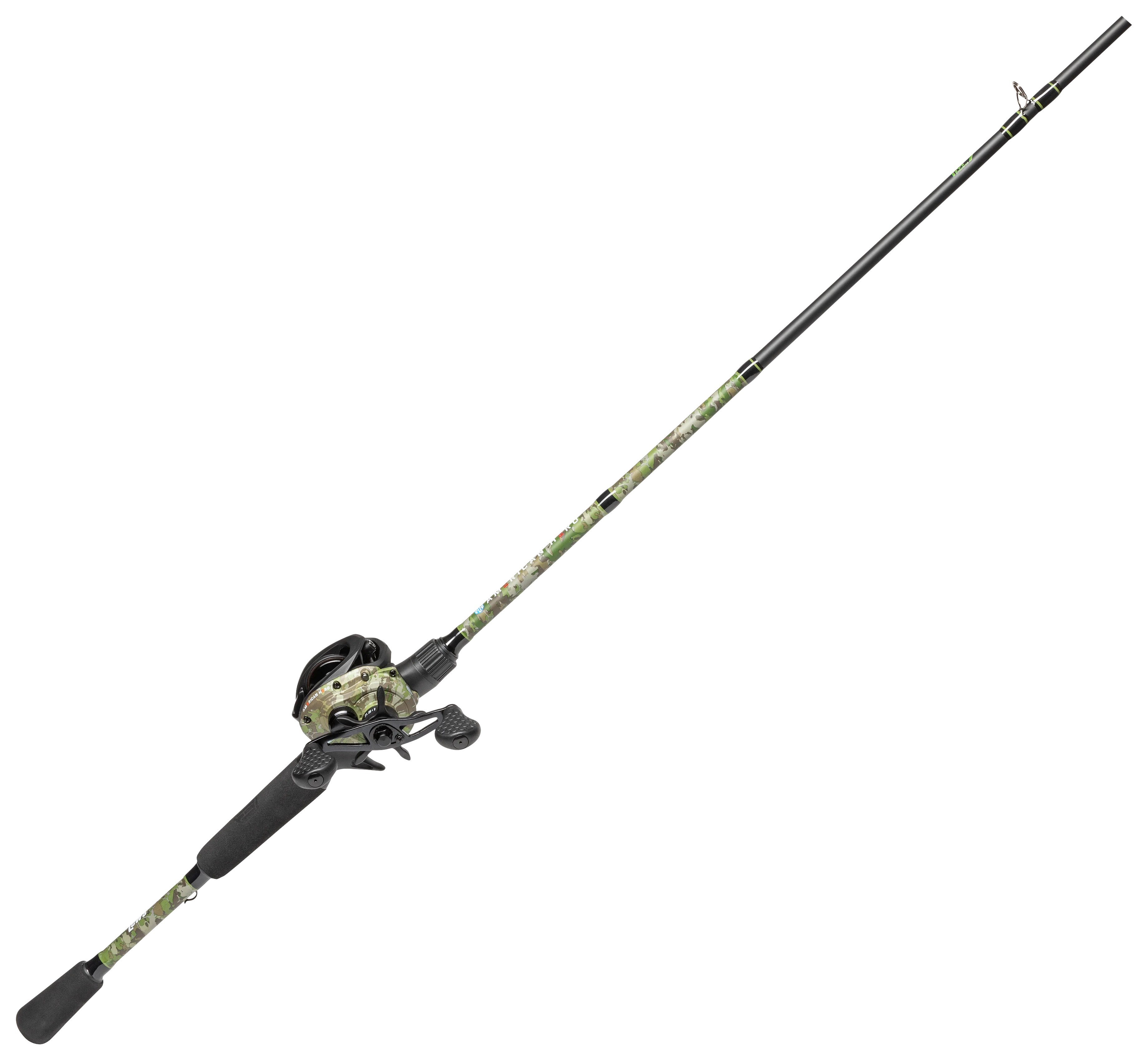 Refurbished Lew's American Hero Camo Baitcast Combo - Left - 7' - Medium Heavy - 10-20 lbs. Line Weight