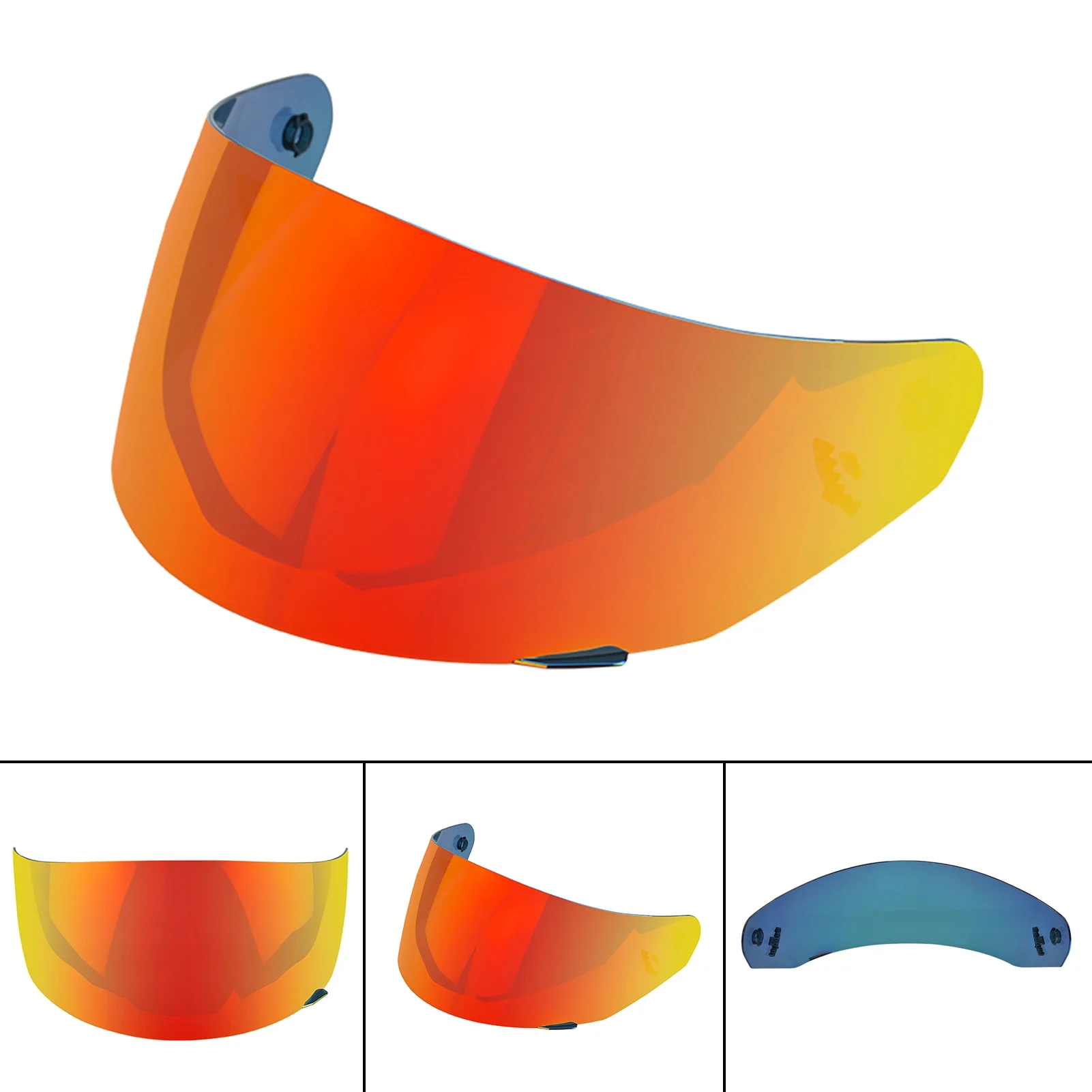 Htovila Lens,Visor  FF352/384/351/369/802  FF352/384/351/369/802 Helmet Shield Helmet Lens HUIOP Helmet Visor Wind Shield Helmet FF352/384/351/369/802 Helmet Wind Uv -Scratch Universal