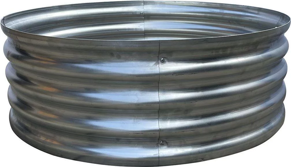 Yard Tuff 36 in. Fire Ring Raised Garden Bed