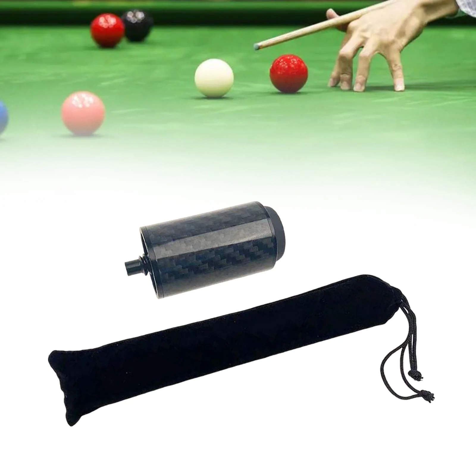 Cue Stick Extenders Weights Replacement Compact Billiards Pool Cue Extension 2inch