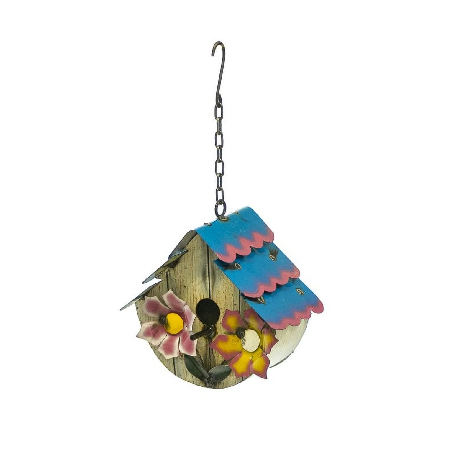 Rustic Arrow 102254 Waterdrop Design Metal Birdhouse