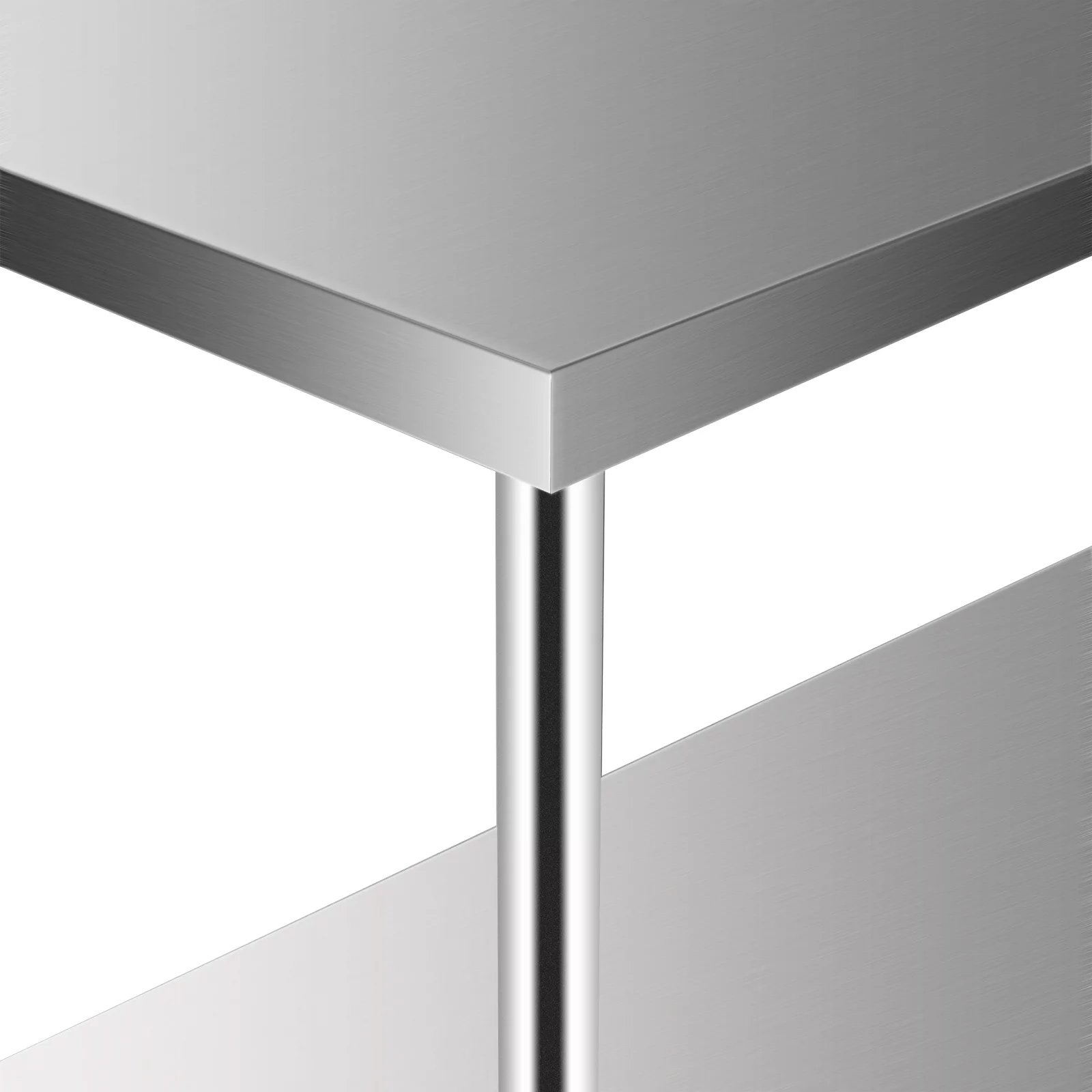 Stainless Steel Commercial Kitchen Prep & Work Table Heavy Duty Kitchen Work Table 48