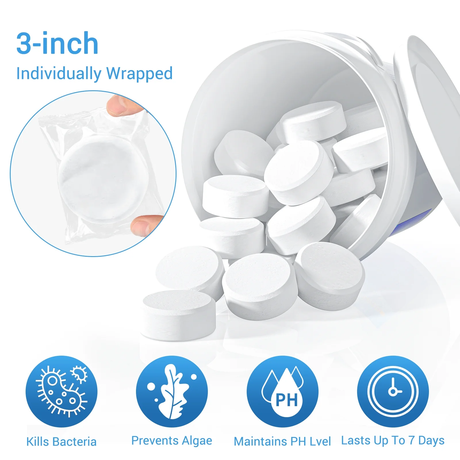 Pool Supplies 4 LB, 3
