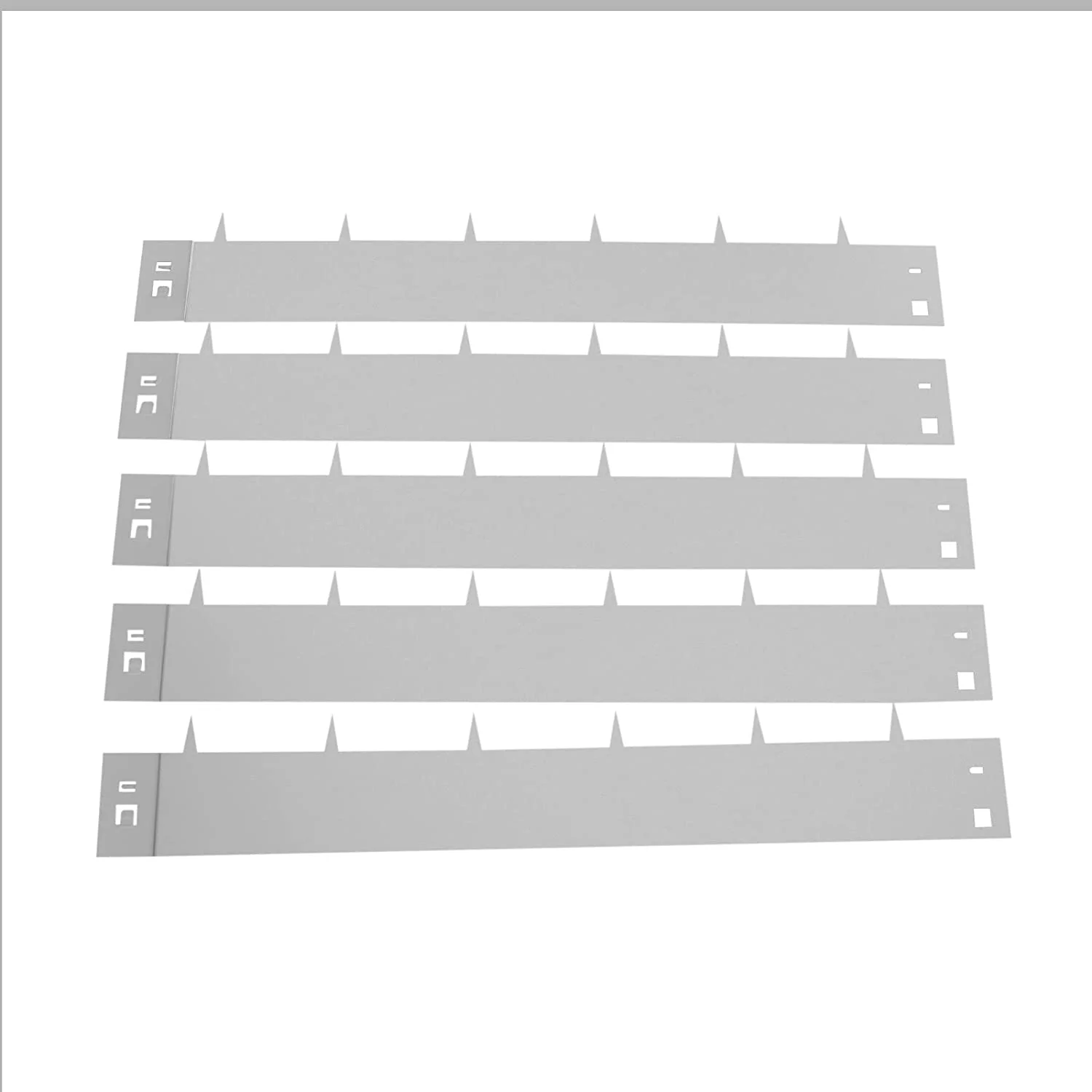 Miumaeov Metal Landscape Lawn Garden Border 5PCS Flexible Landscape Edging Garden Border Landscape Edging Border for Garden Yard