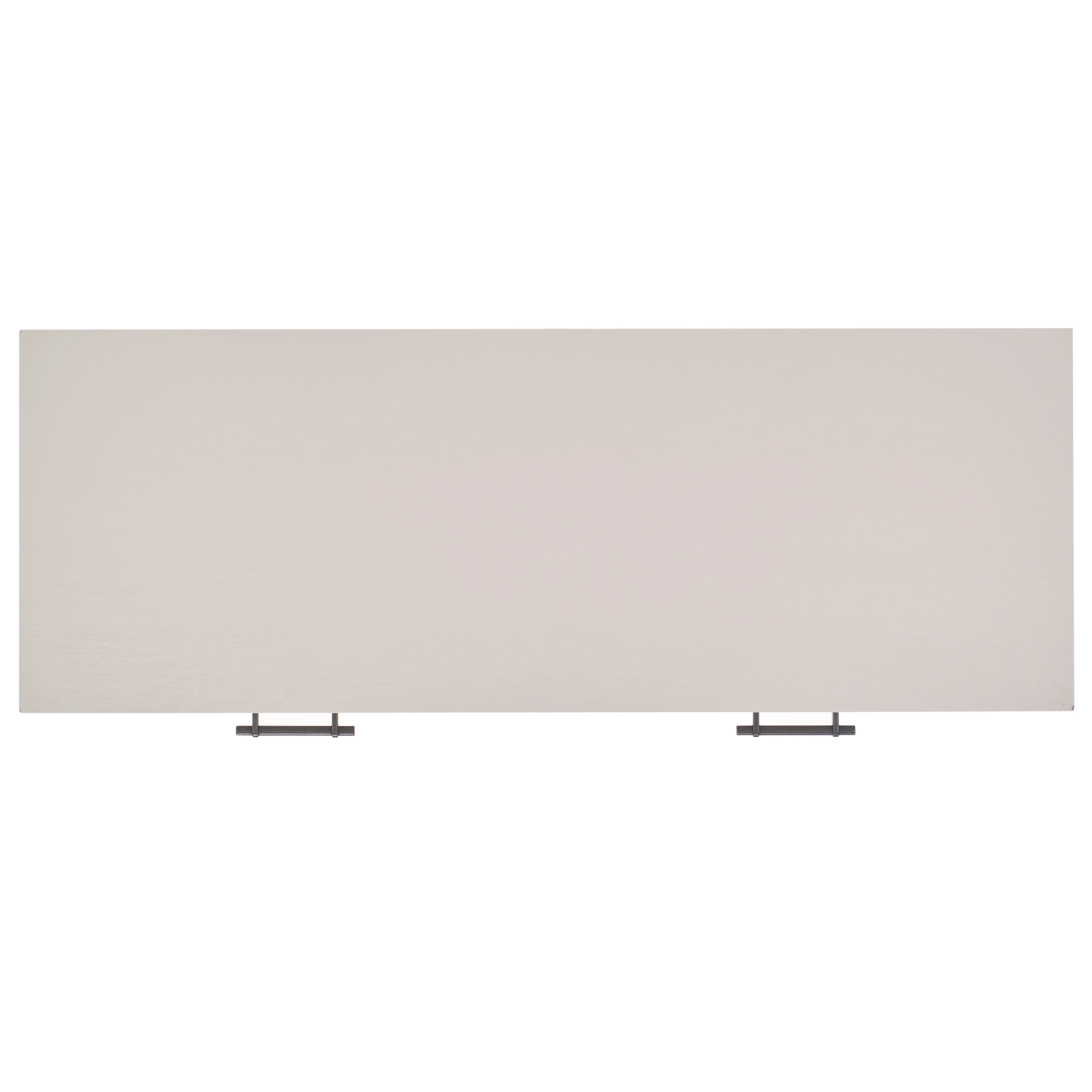 SAFAVIEH Ajana Amish Style 2 Drawer Rectangle Console, Summer Gray