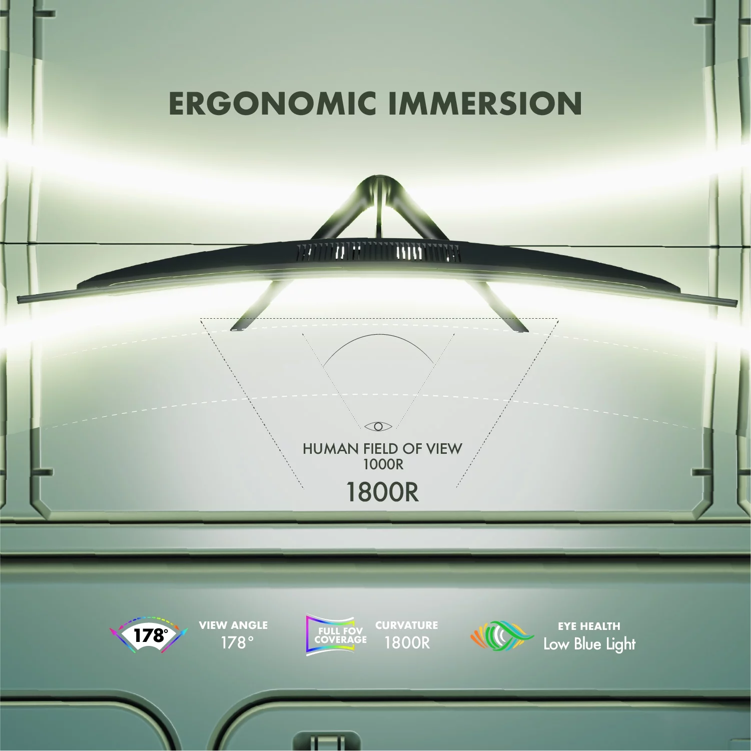 Viotek 27 Inch 165hz 3ms Curved Gaming Monitor 1920x1080p FreeSync GNV27CB