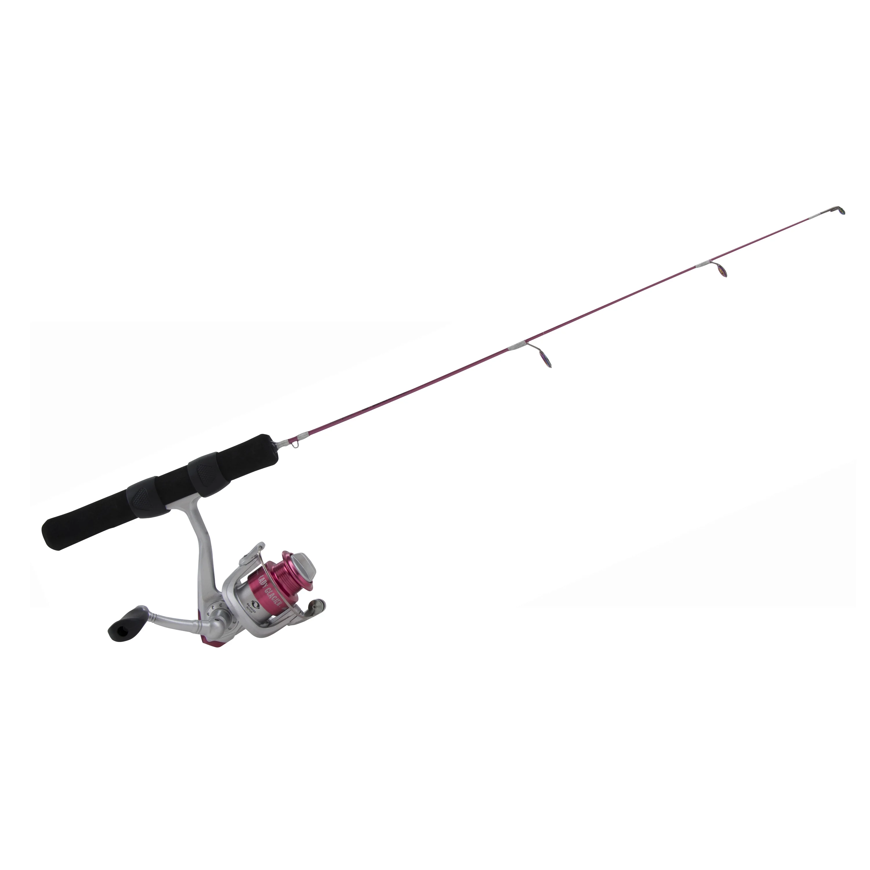 Shakespeare Lady Glacier Ice Fishing Rod and Spinning Reel Combo