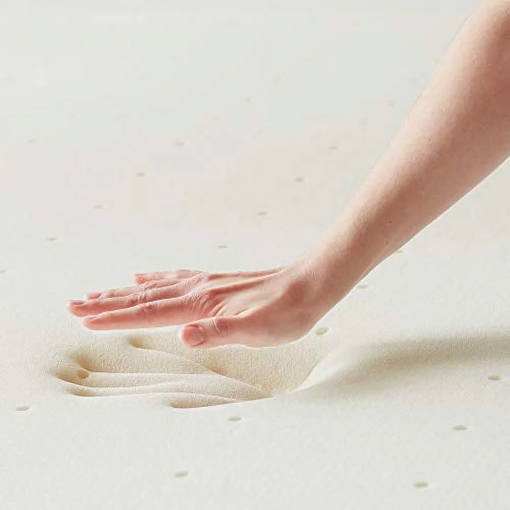 LUCID Topper 2 Inch Ventilated Memory Foam Mattress, Full