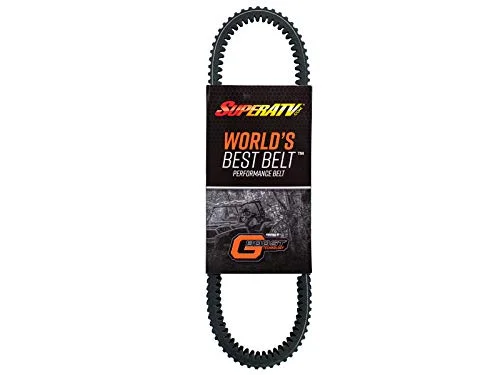SuperATV Heavy Duty World's|Best CVT Drive Belt for 2011|2020 Can Am Commander 800/1000 (all sub|models)|Smooth Engagement|400HP Shock Load Rating|WBB302#AE