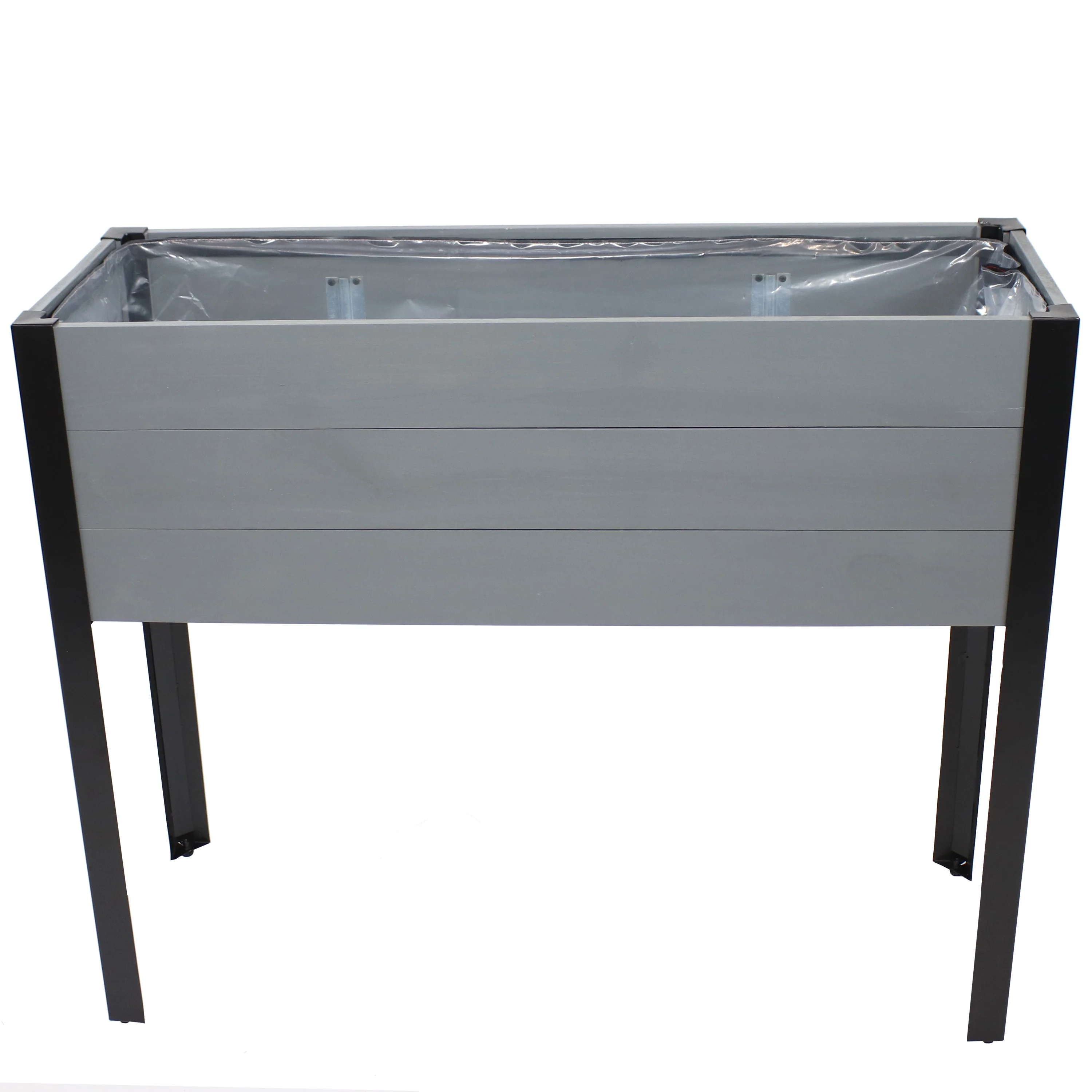 Sunnydaze Acacia Wood Raised Garden Bed with Legs - 31