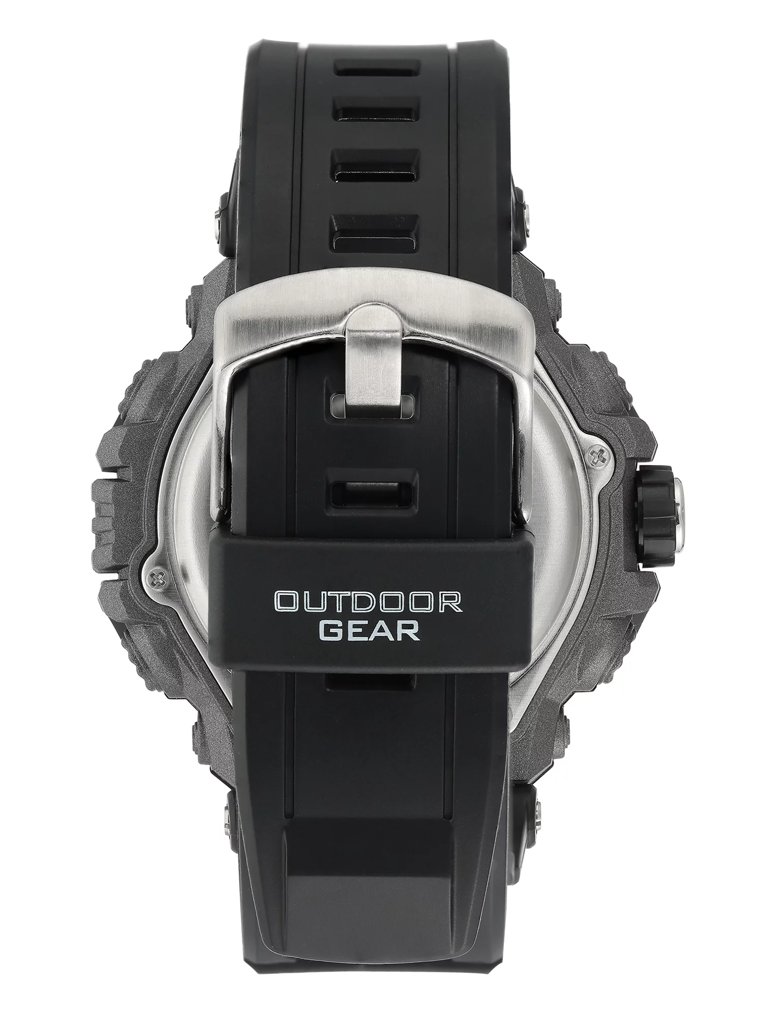 Armitron Men's Black Analog-Digital Watch with Grey Accents