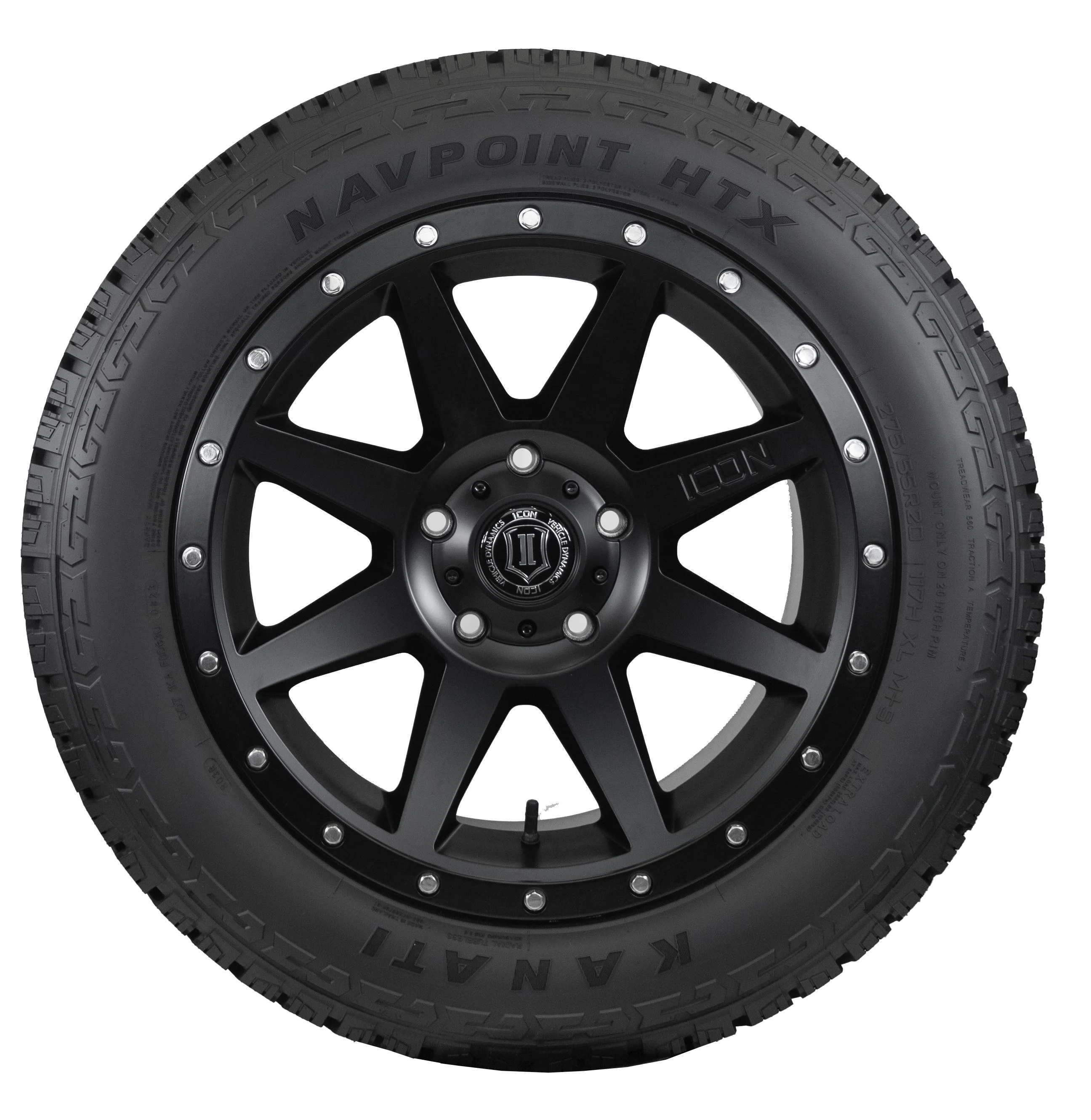 Kanati Navpoint HTX 255/65R18 SL 111T All-Season Highway Performance Tire (Tire Only)