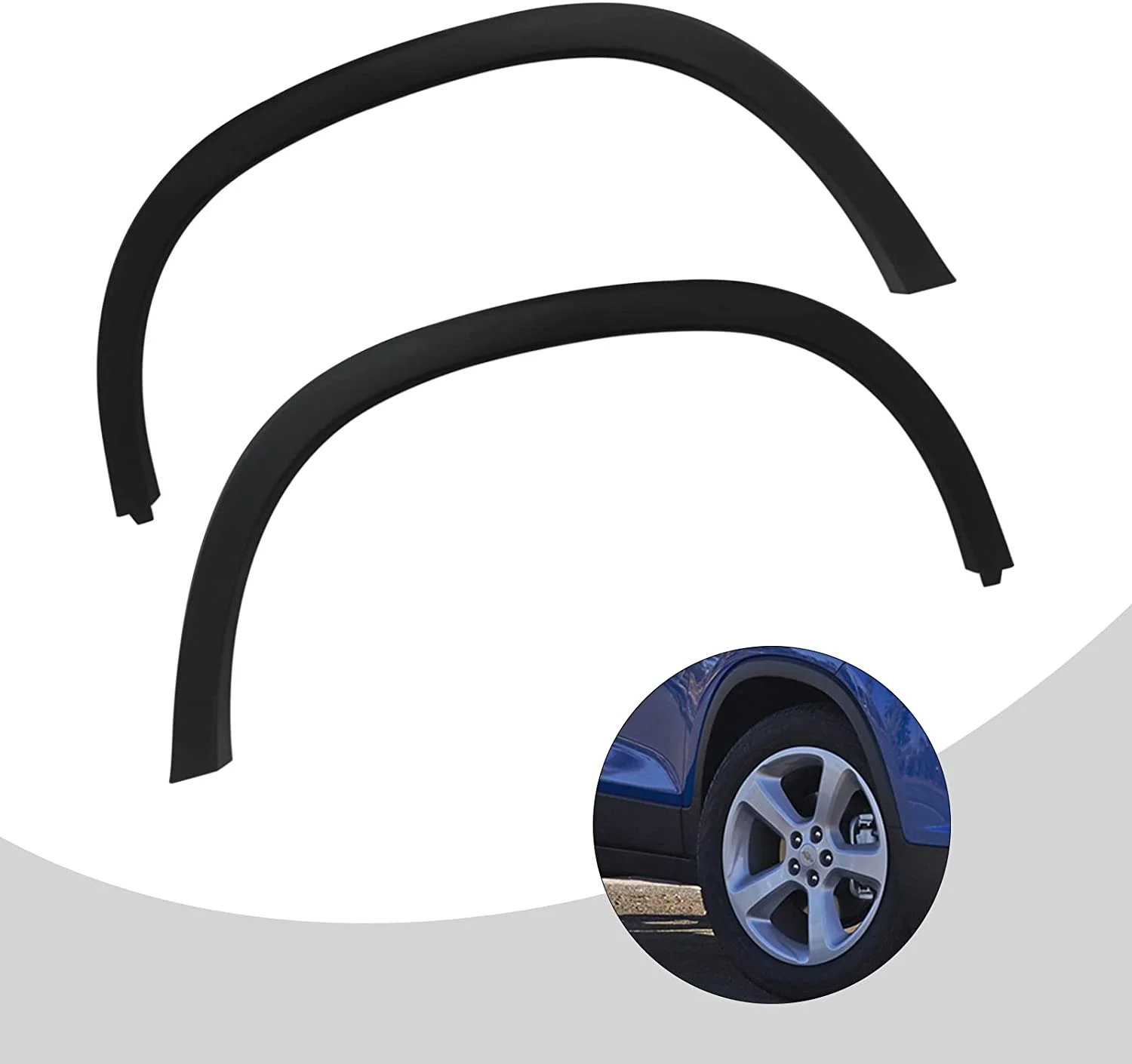 For 2013-2016 Chevrolet Trax Front Fender Trim Molding Wheel Arch Left Right 2pc